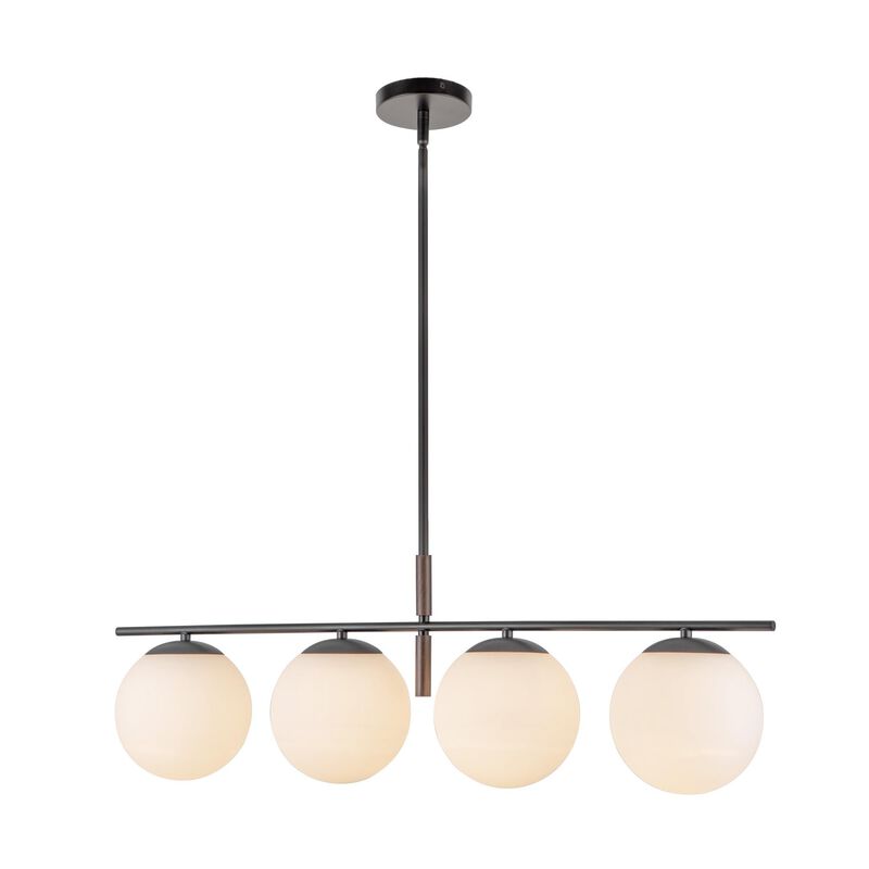 Zuri Small Linear Chandelier by Alora Mood