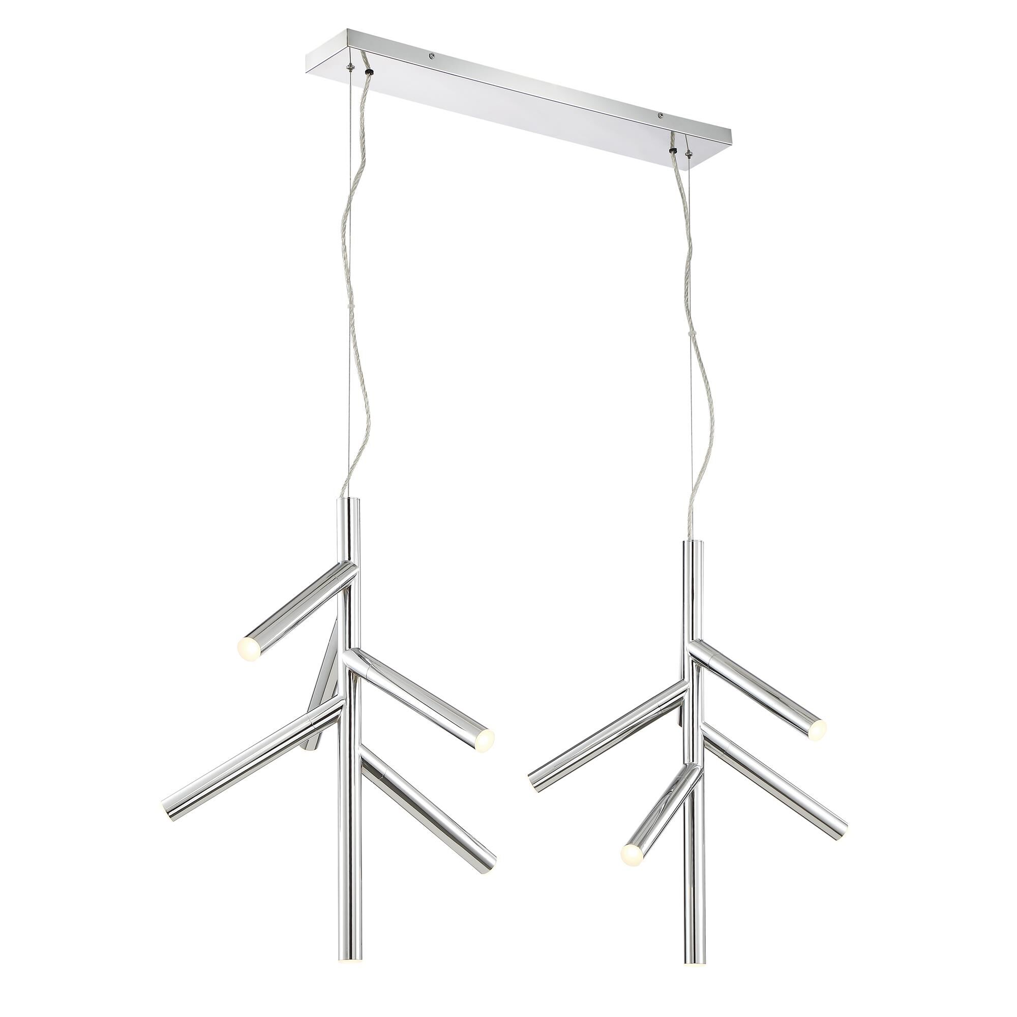 Forest 43 Inch 12 Light LED Linear Suspension Light by Z-Lite