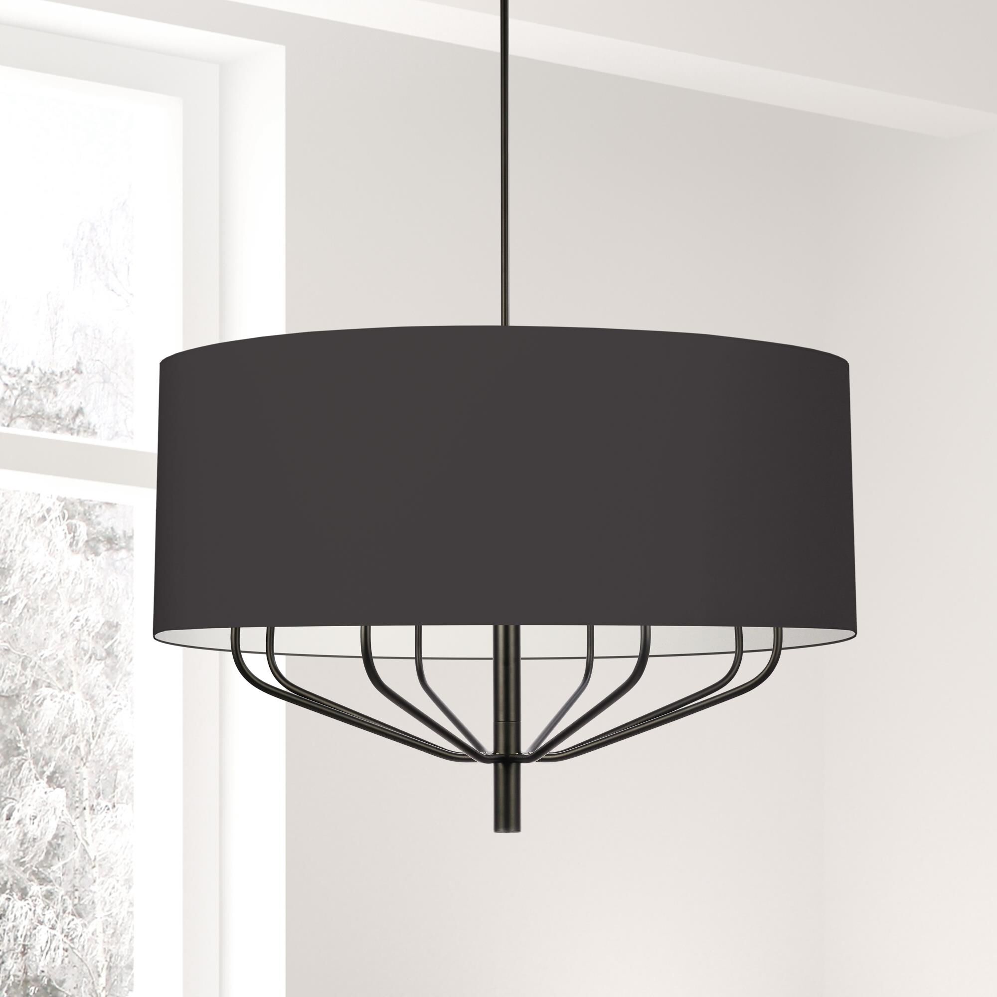 Eleanor 38 Inch Large Pendant by Dainolite