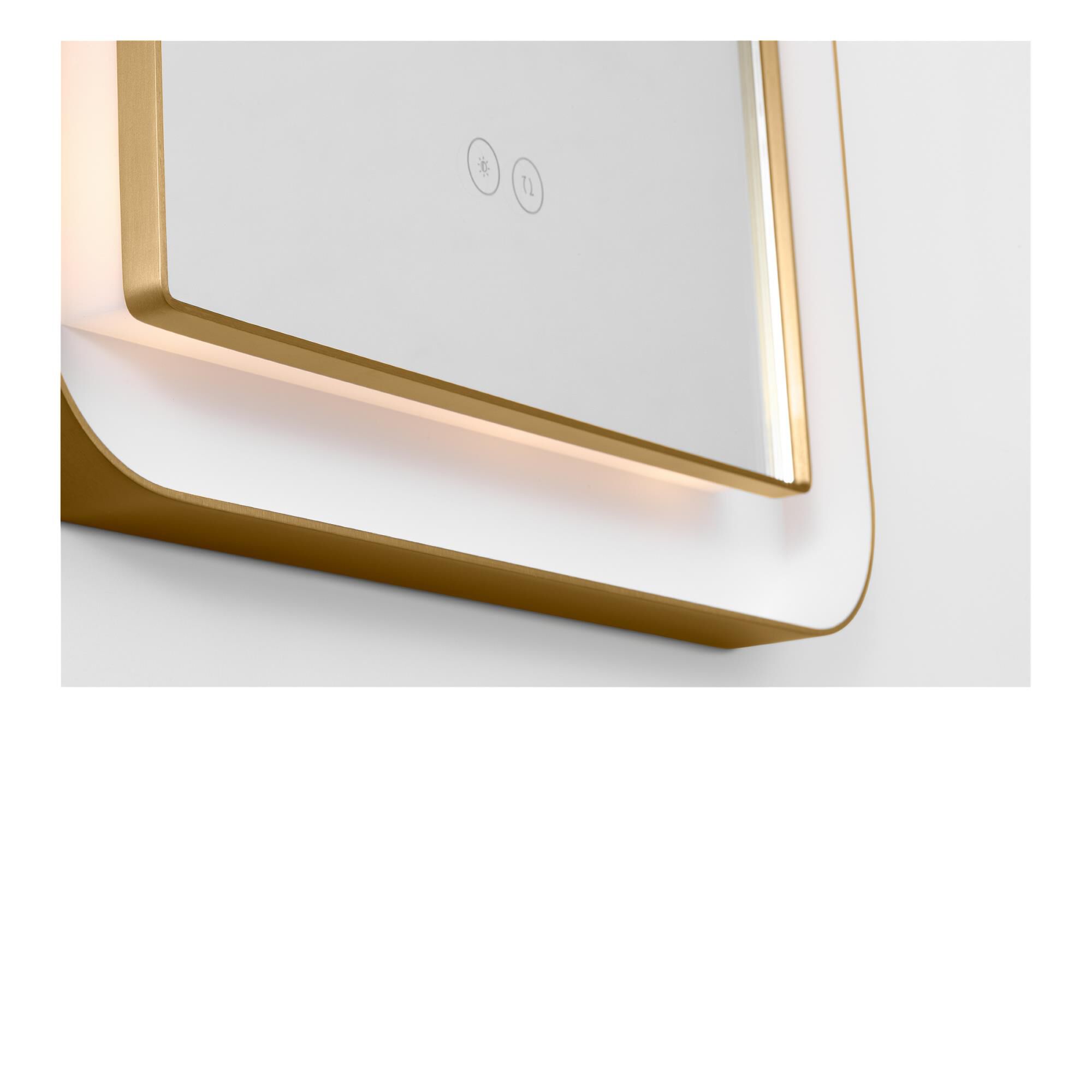 Shown in Burnished Brass finish