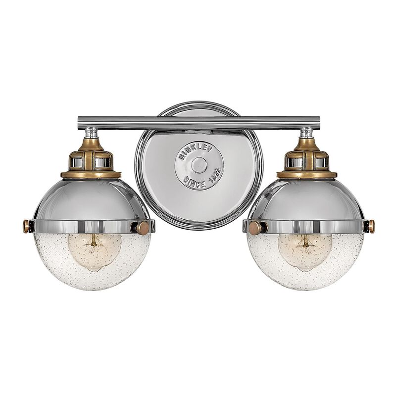 Fletcher 16 Inch 2 Light Bath Vanity Light by Hinkley
