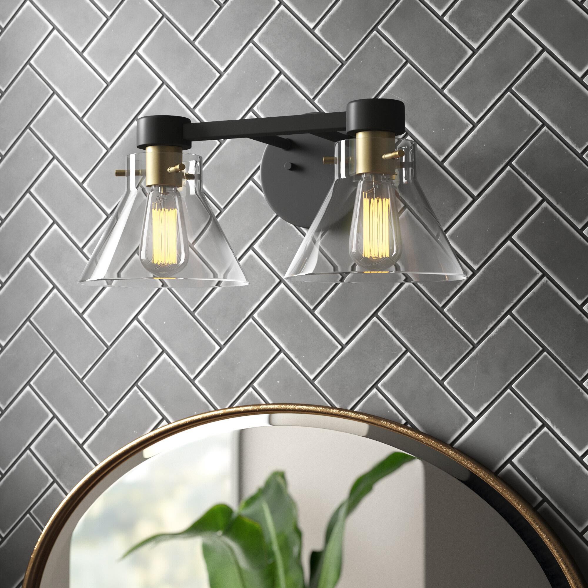 Willow Creek 16 Inch 2 Light Bath Vanity Light by Designers Fountain