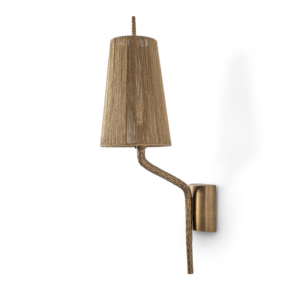 Shown in Natural finish and Natural Jute Rope  shade