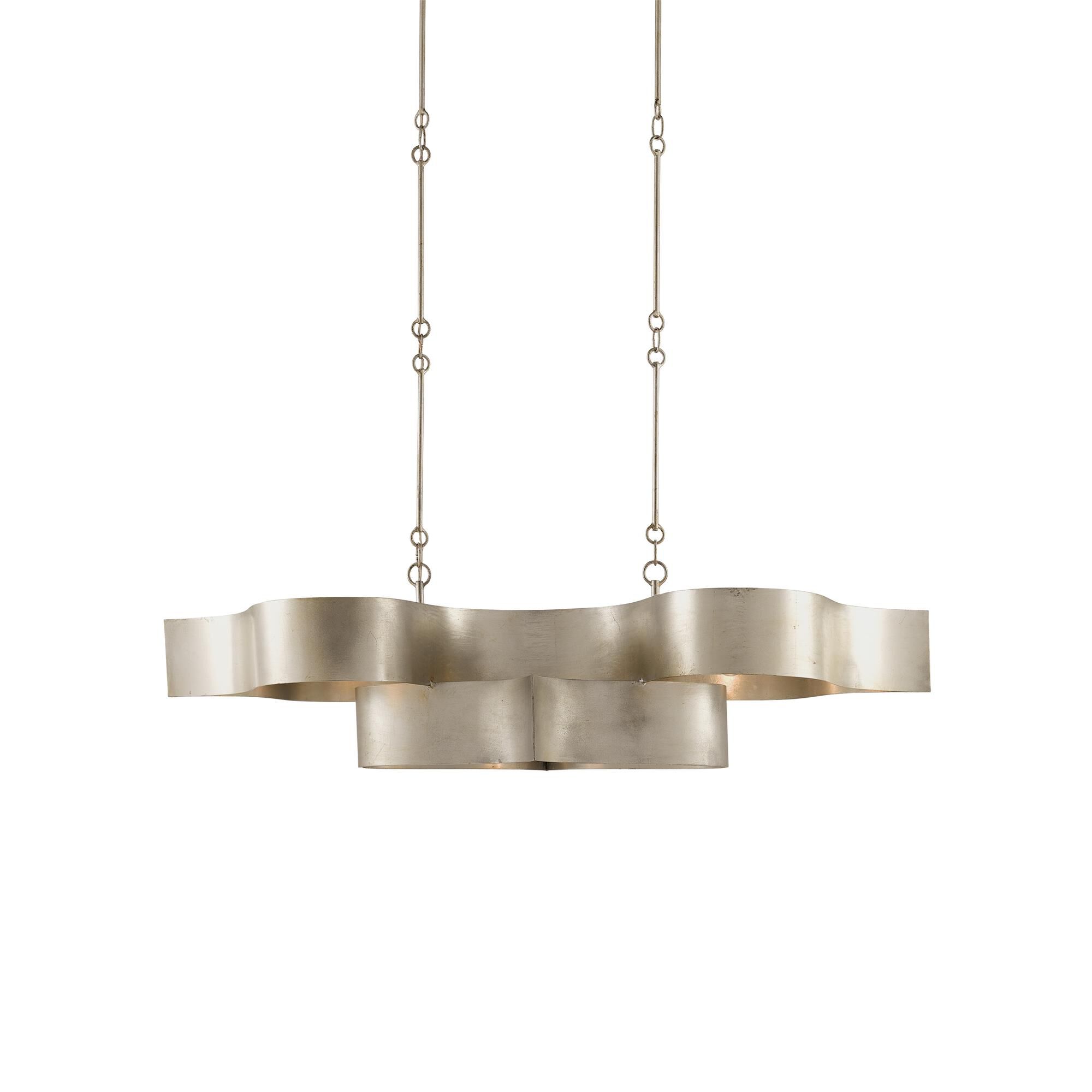 Shown in Contemporary Silver Leaf finish
