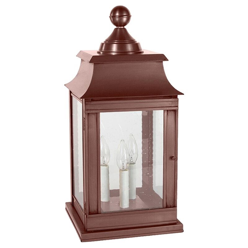 Concord 21 Inch 3 Light Outdoor Pier Lamp by Northeast Lantern