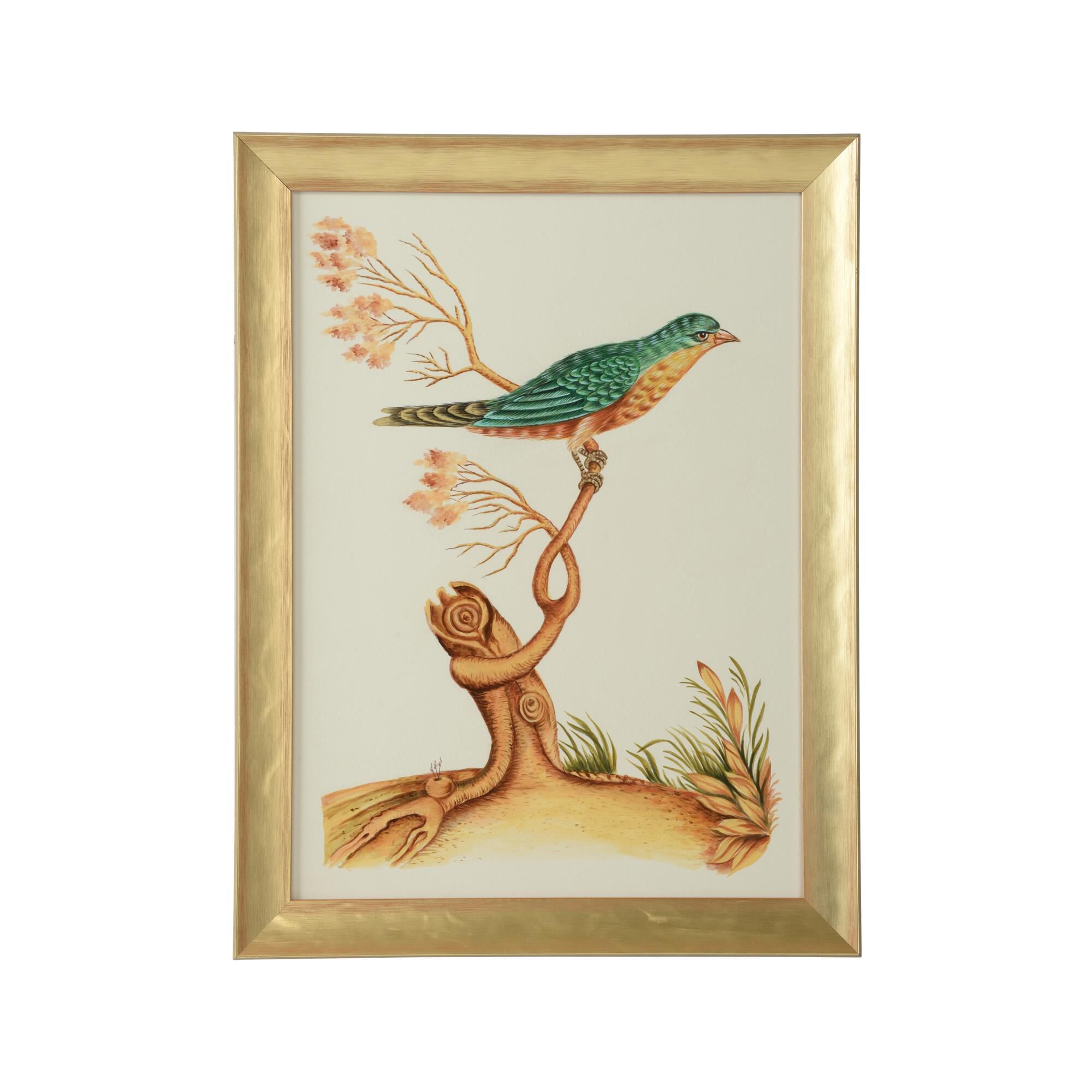 Bill Cain Watercolor Birds E Painting by Chelsea House