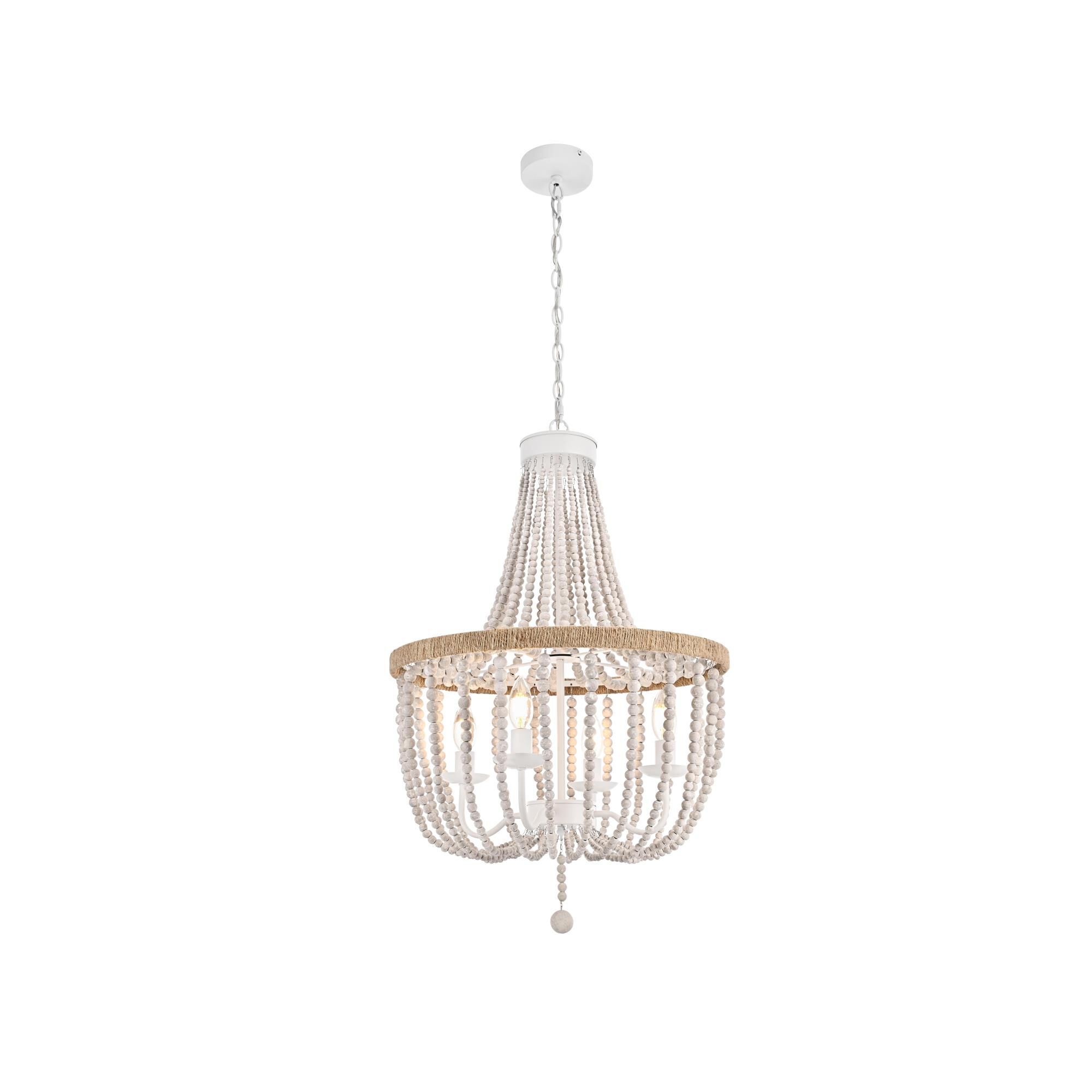 Jolie 20 Inch Large Pendant by Elegant Lighting
