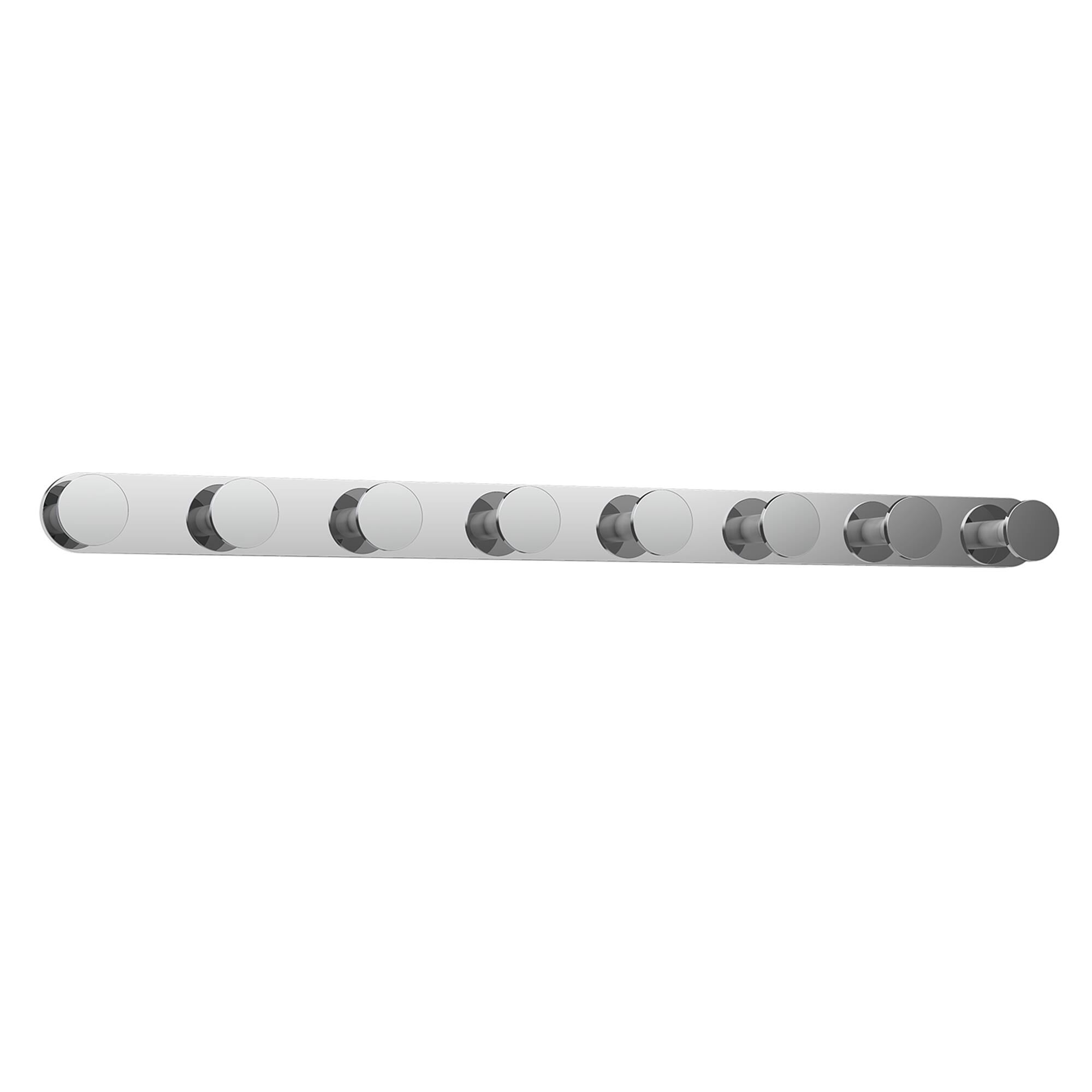 Shown in Chrome finish and Frosted Acrylic glass
