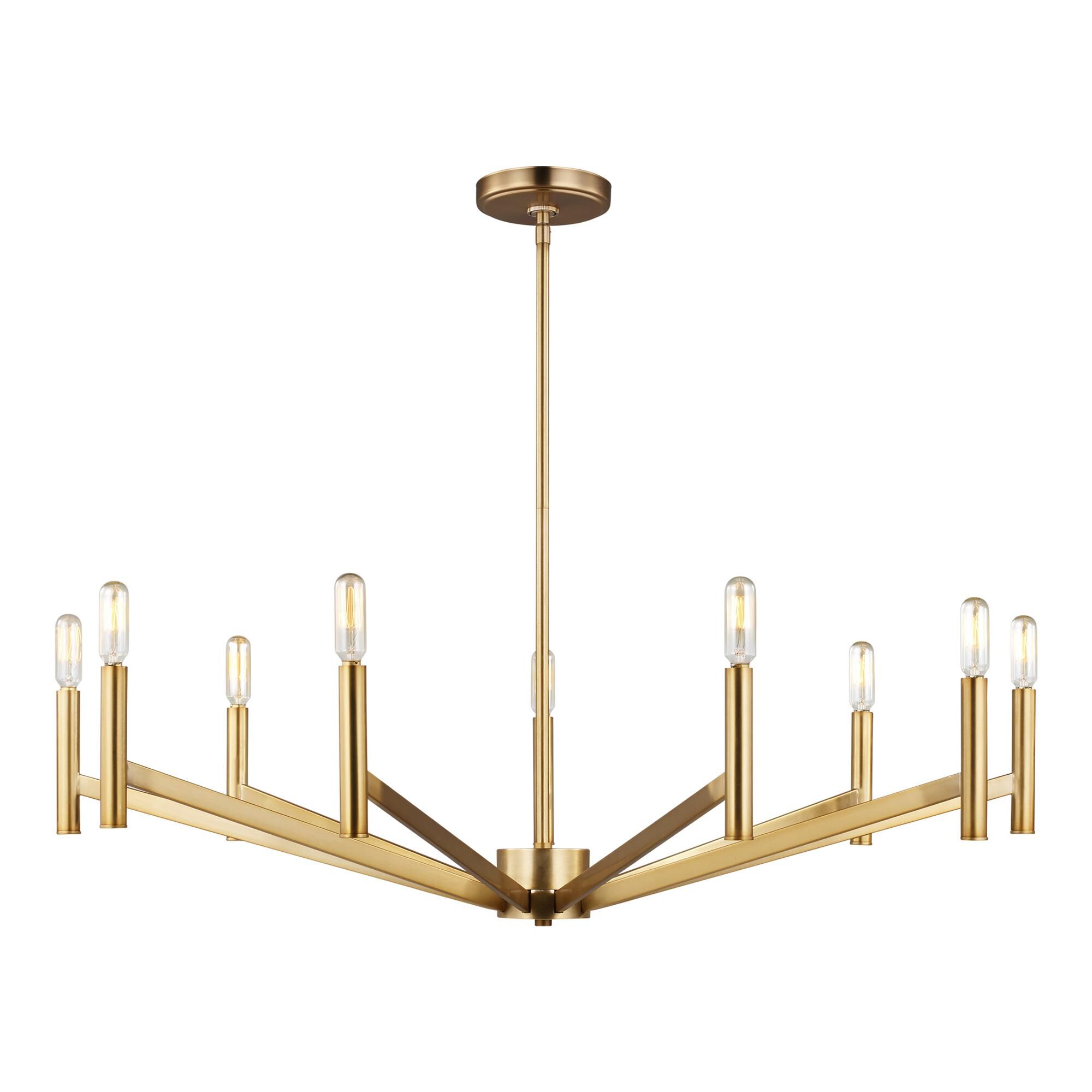 Shown in Satin Brass finish