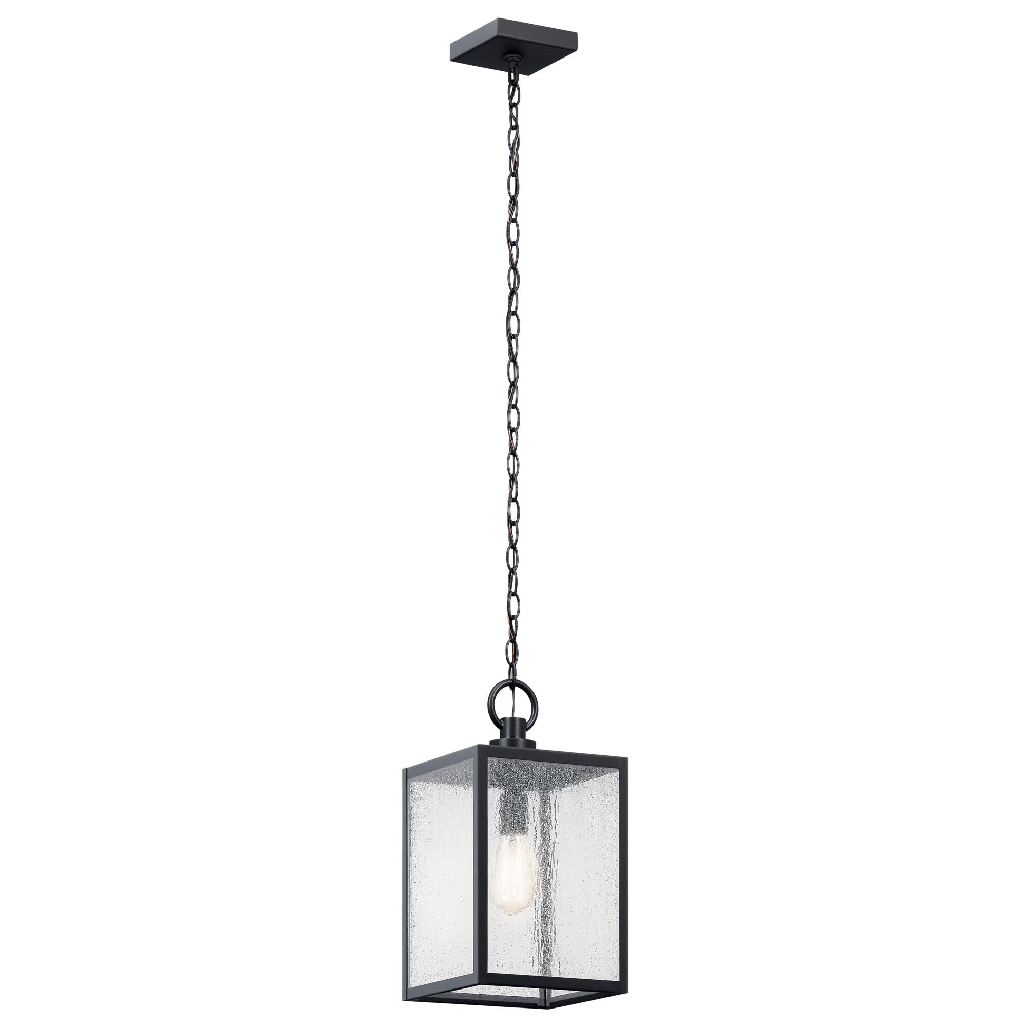 Shown in Black Textured finish and Clear Seeded glass