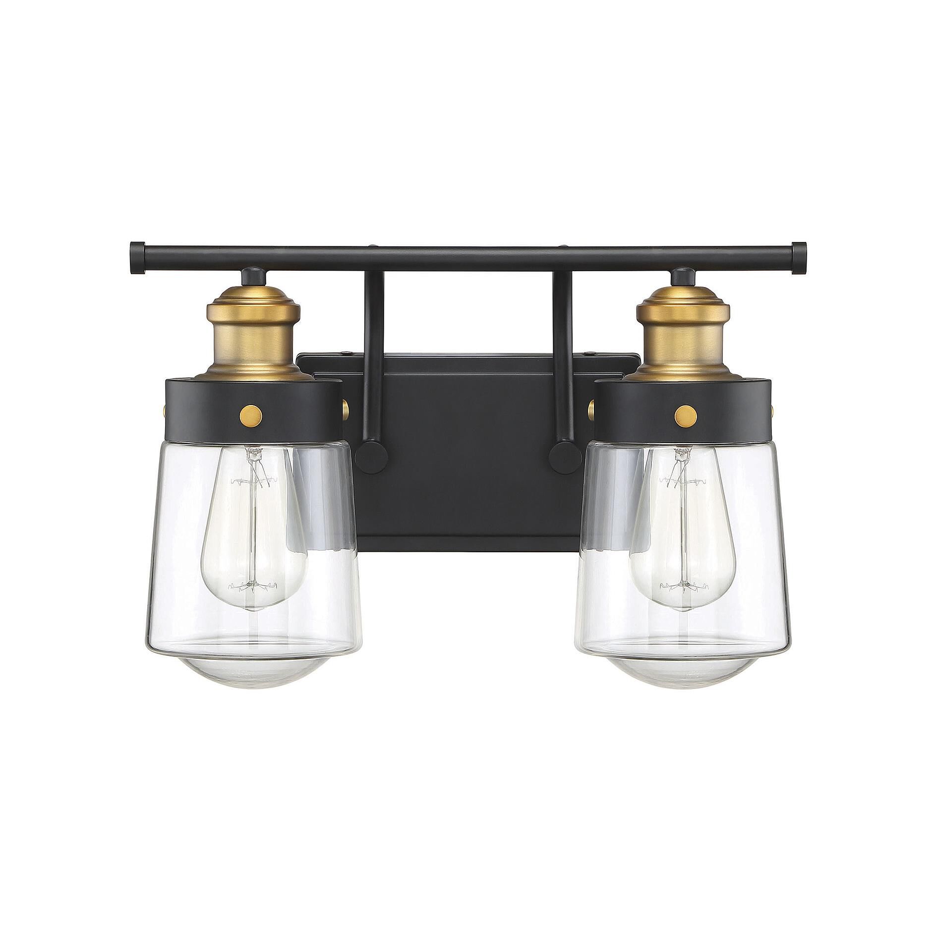 Macauley 14 Inch 2 Light Bath Vanity Light by Savoy House