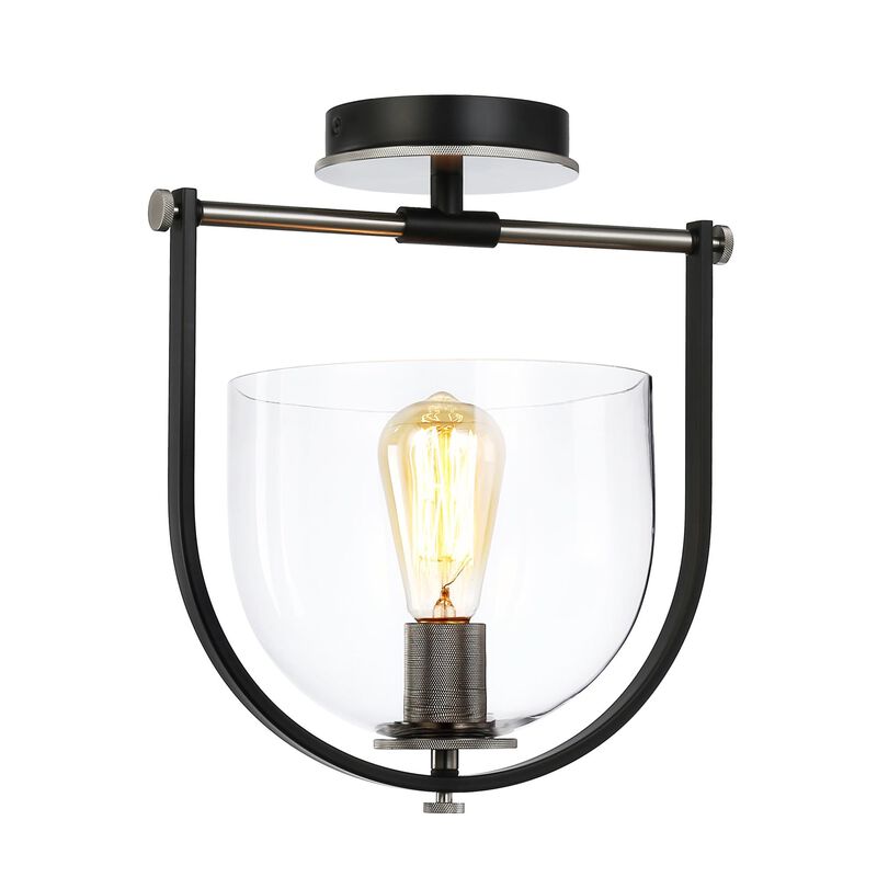 Kevin Kraemer Cheshire 12 Inch 1 Light Semi Flush Mount by Artcraft