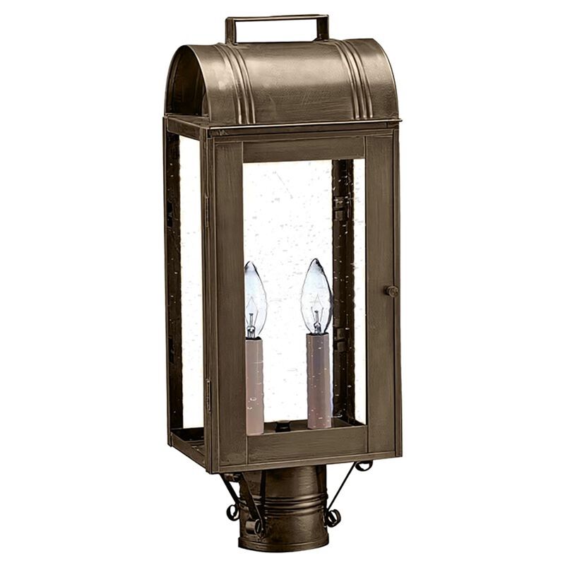 Livery 19 Inch Outdoor Post Lamp by Northeast Lantern