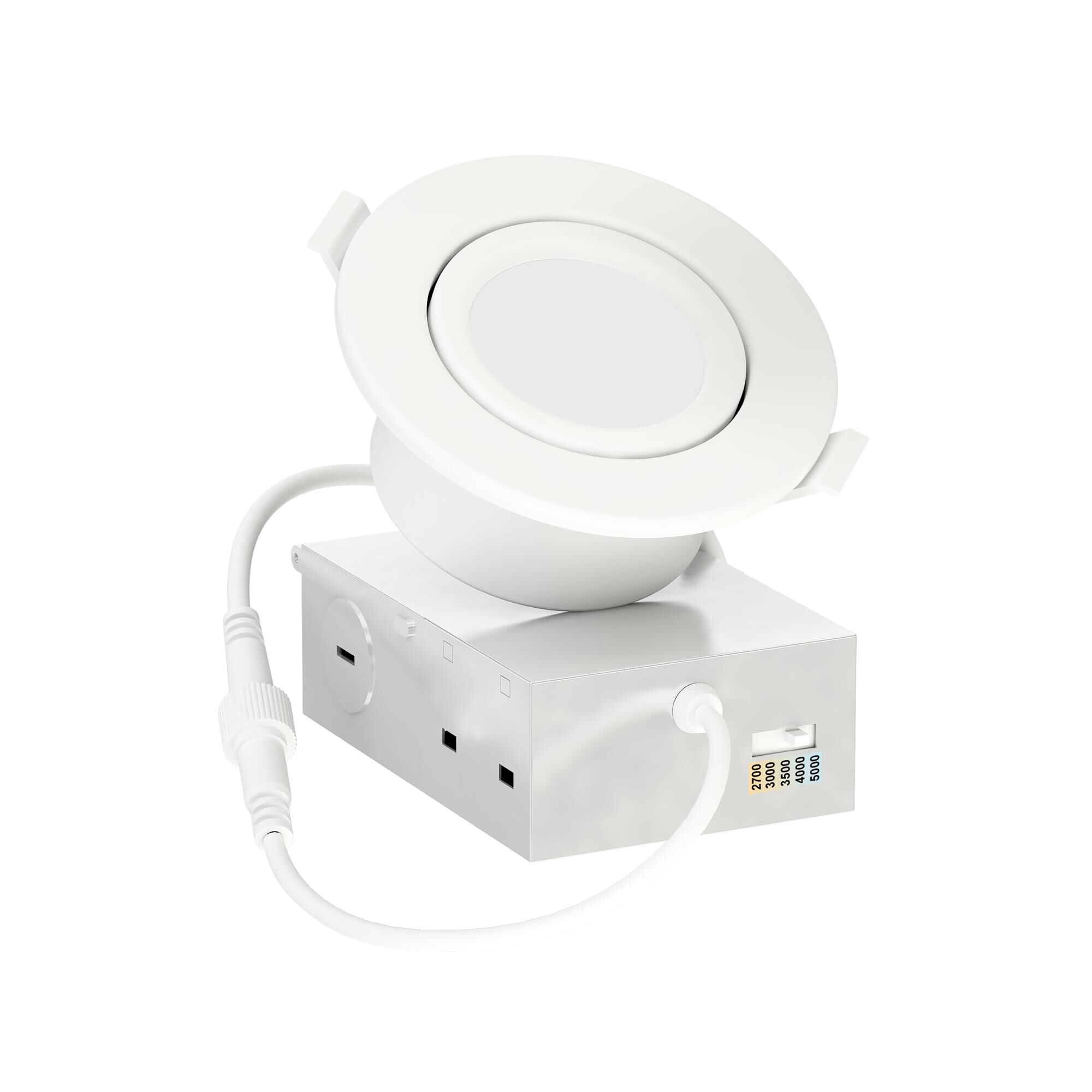Slim Gimbal 4 Inch Recessed Lighting Trim by Maxim Lighting