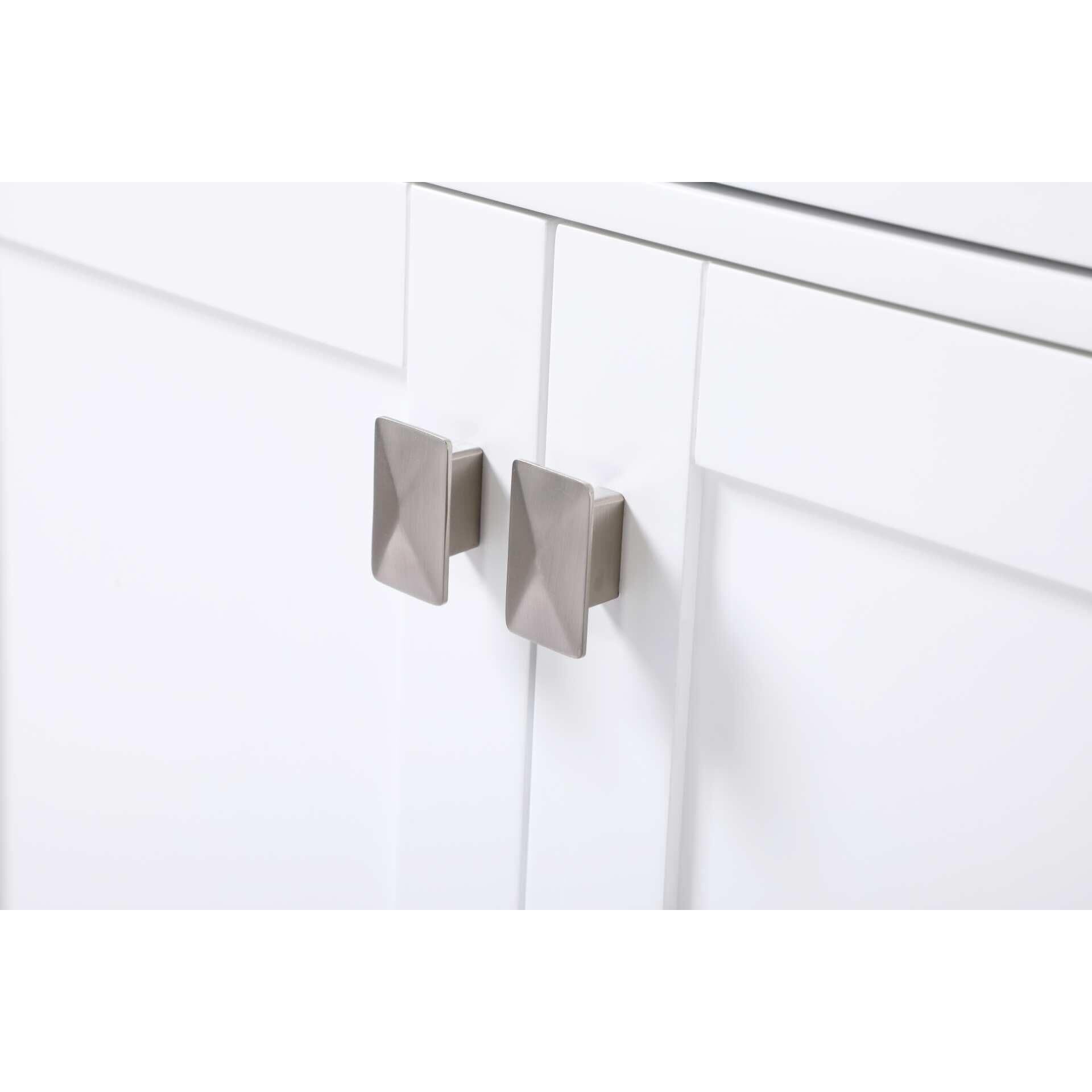 Shown in White finish