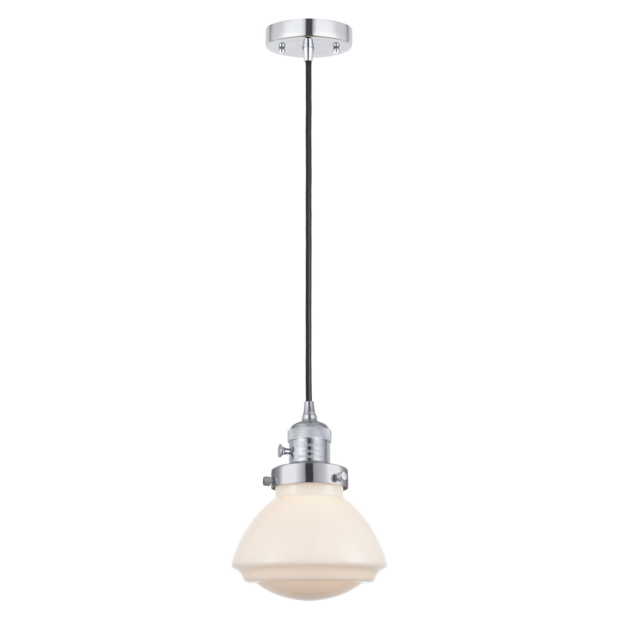 Shown in Polished Chrome finish and Matte White glass