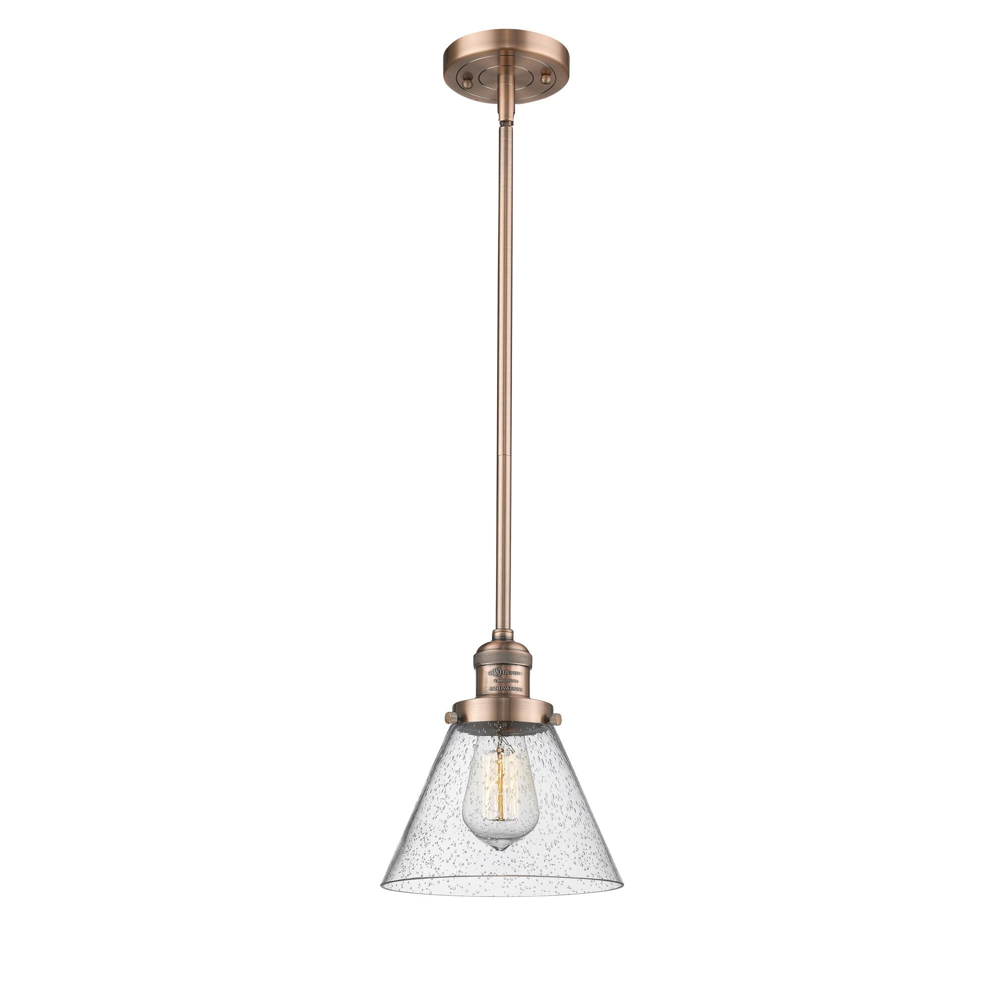 Innovations Lighting Bruno Marashlian Large Cone 8 Inch Mini Pendant