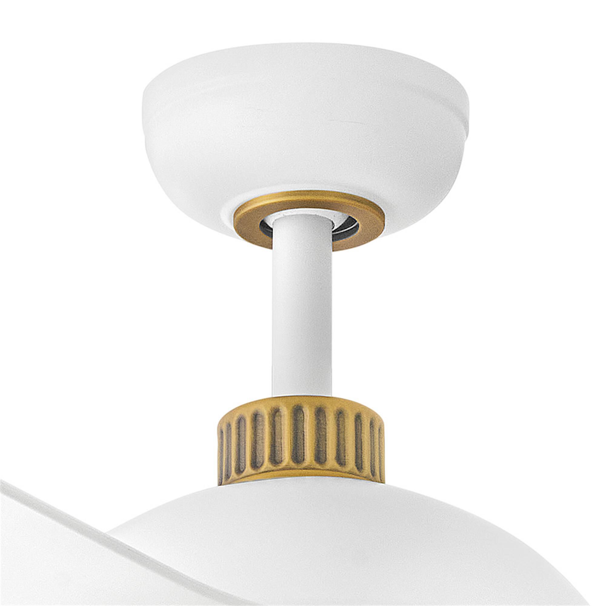 Alba 56 Inch Ceiling Fan with Light Kit,