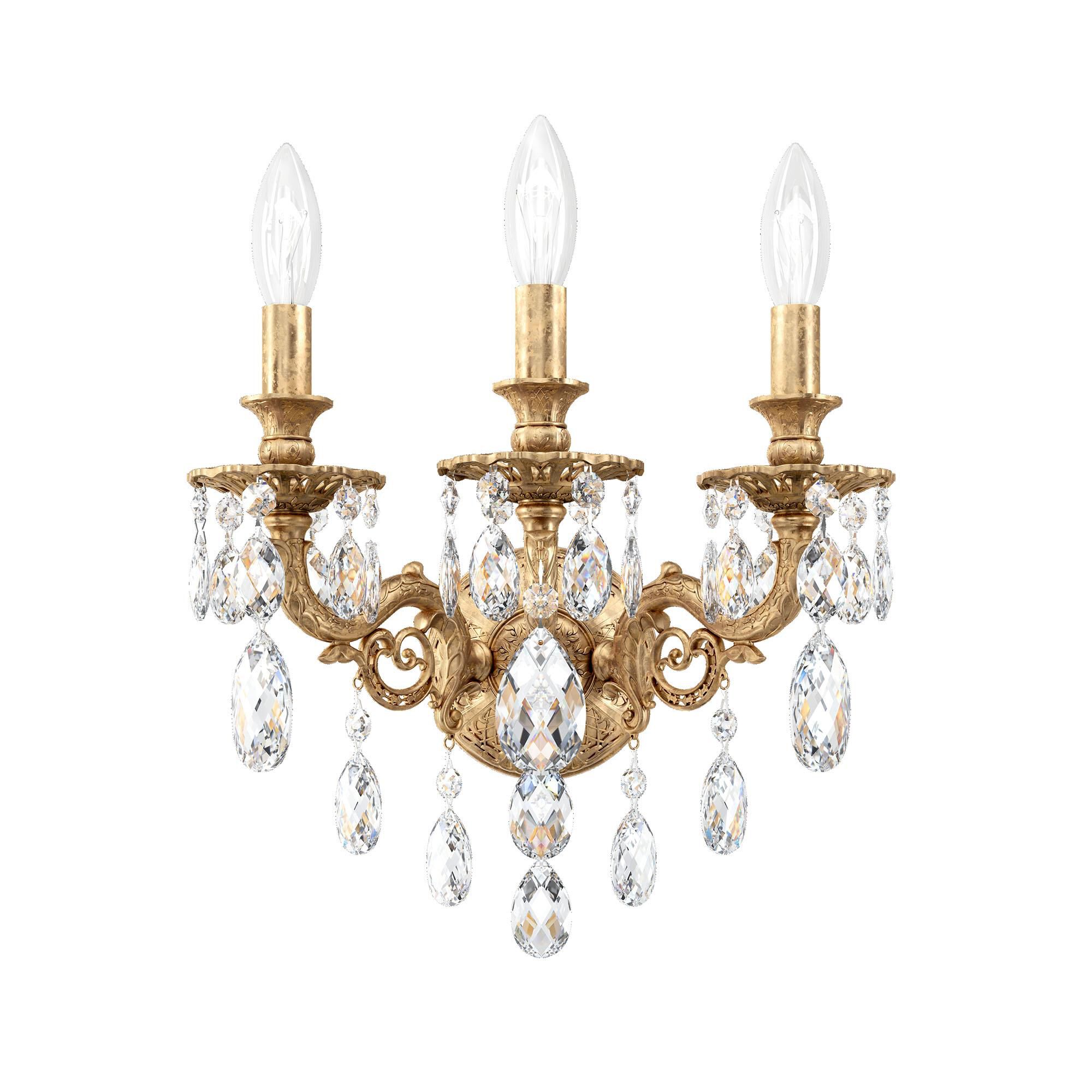 Milano 15 Inch Wall Sconce by Schonbek