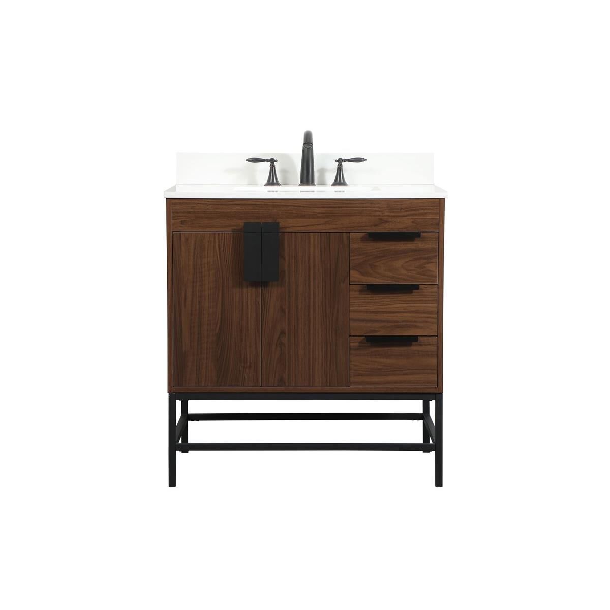 Shown in Walnut finish