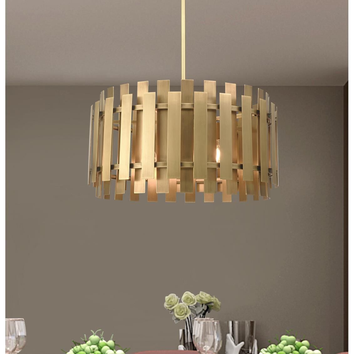 Greenwich Large Pendant by Livex Lighting