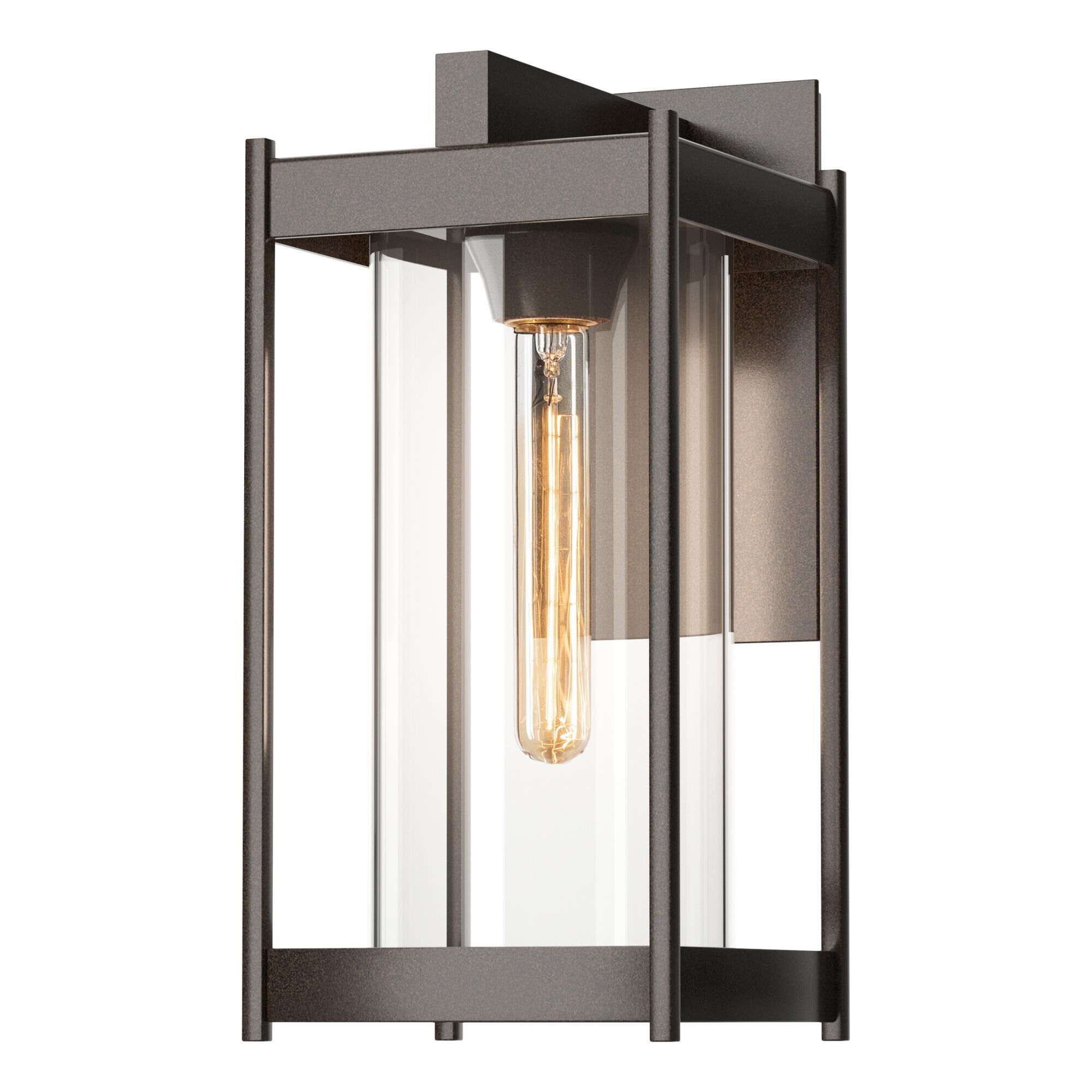 Shown in Coastal Bronze finish and Clear glass and Clear Glass shade