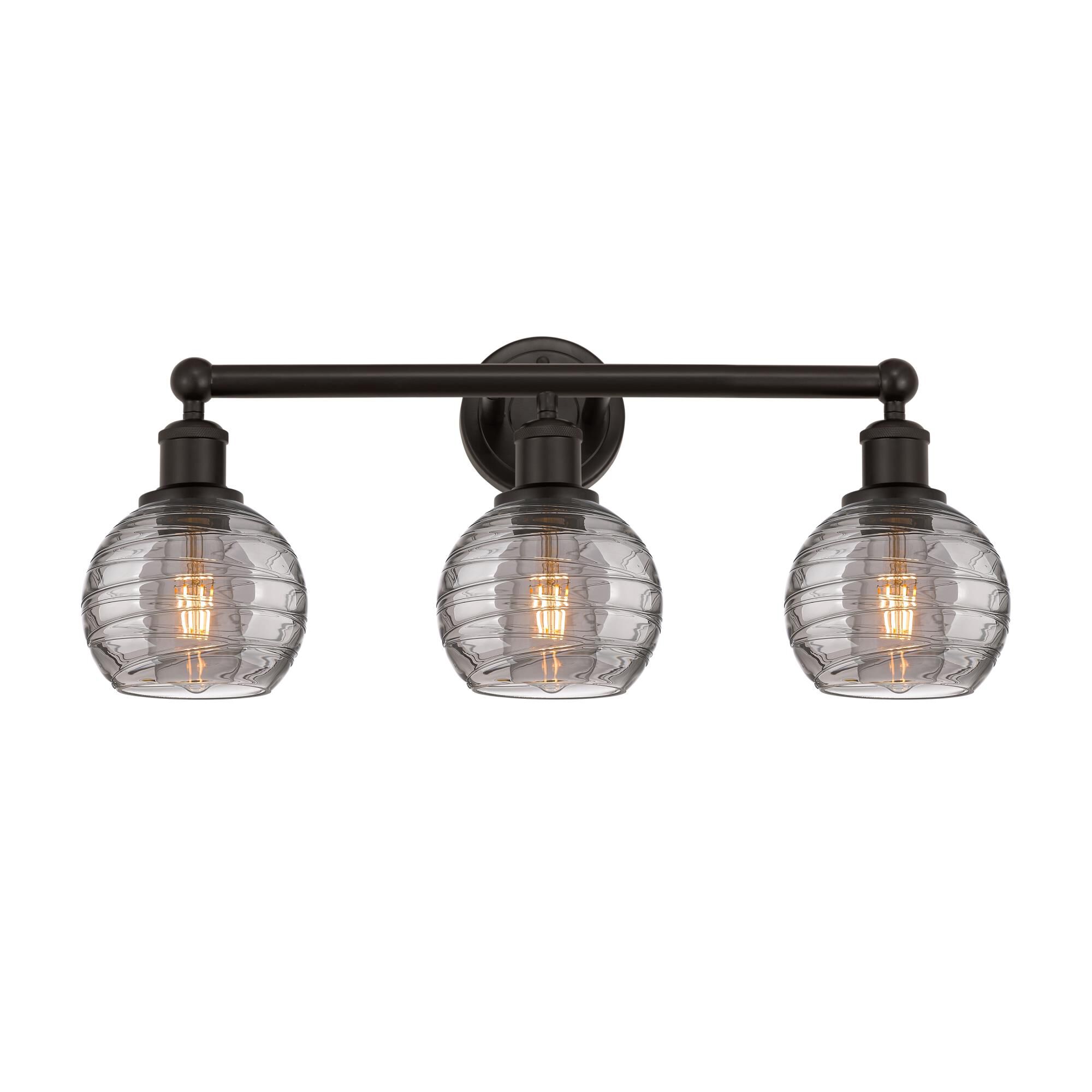 Bruno Marashlian Athens Deco Swirl 24 Inch 3 Light Bath Vanity Light by Innovations Lighting
