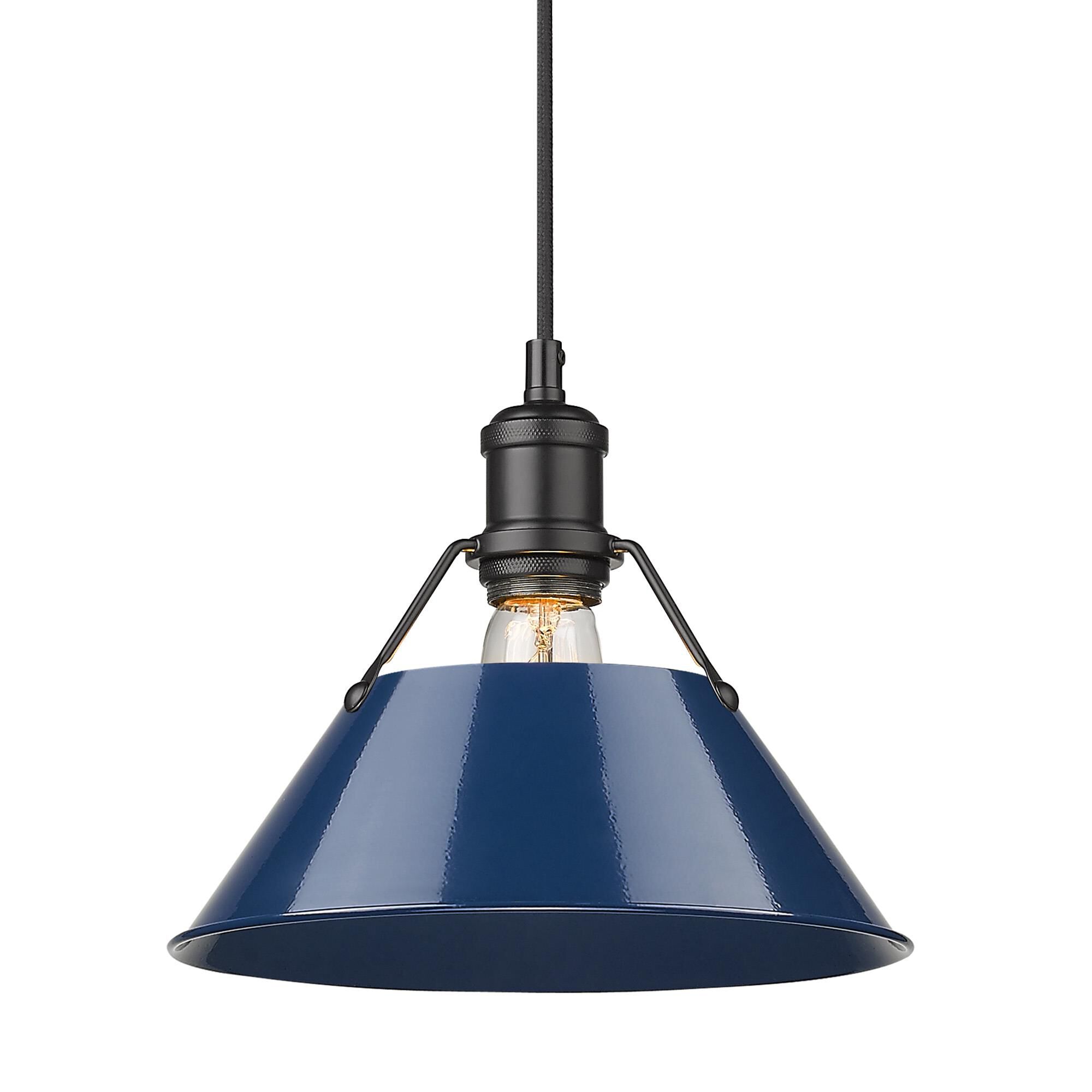 Orwell 10 Inch Mini Pendant by Golden Lighting