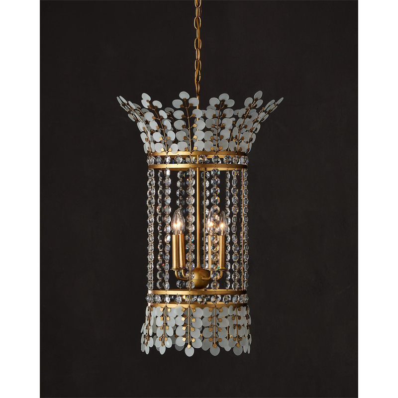 Bunny Williams Bradshaw Large Outdoor Hanging Lantern by Currey & Company