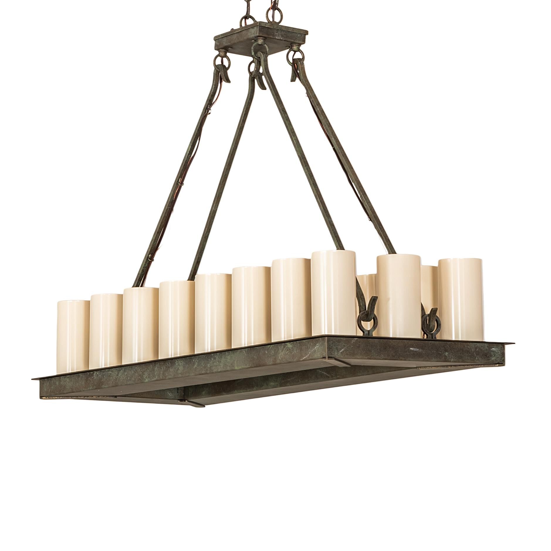 Loxley 39 Inch 18 Light LED Mini Chandelier by Meyda Lighting