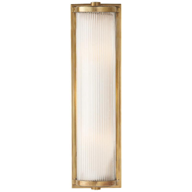 Thomas O'Brien Dresser 18 Inch 2 Light Bath Vanity Light by Visual Comfort Signature Collection