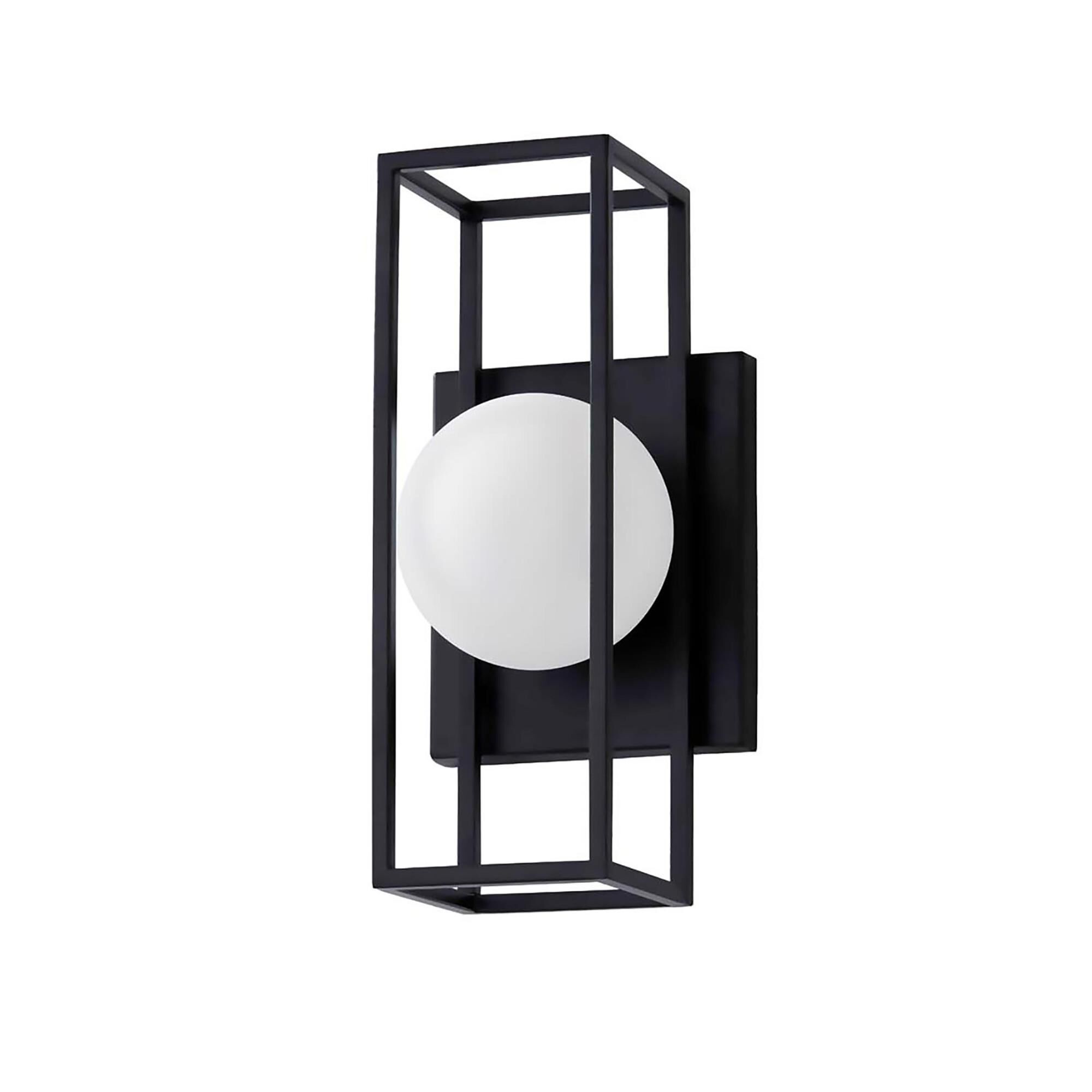 Justice Design Group Fusion Float 12 Inch Tall LED Outdoor Wall Light