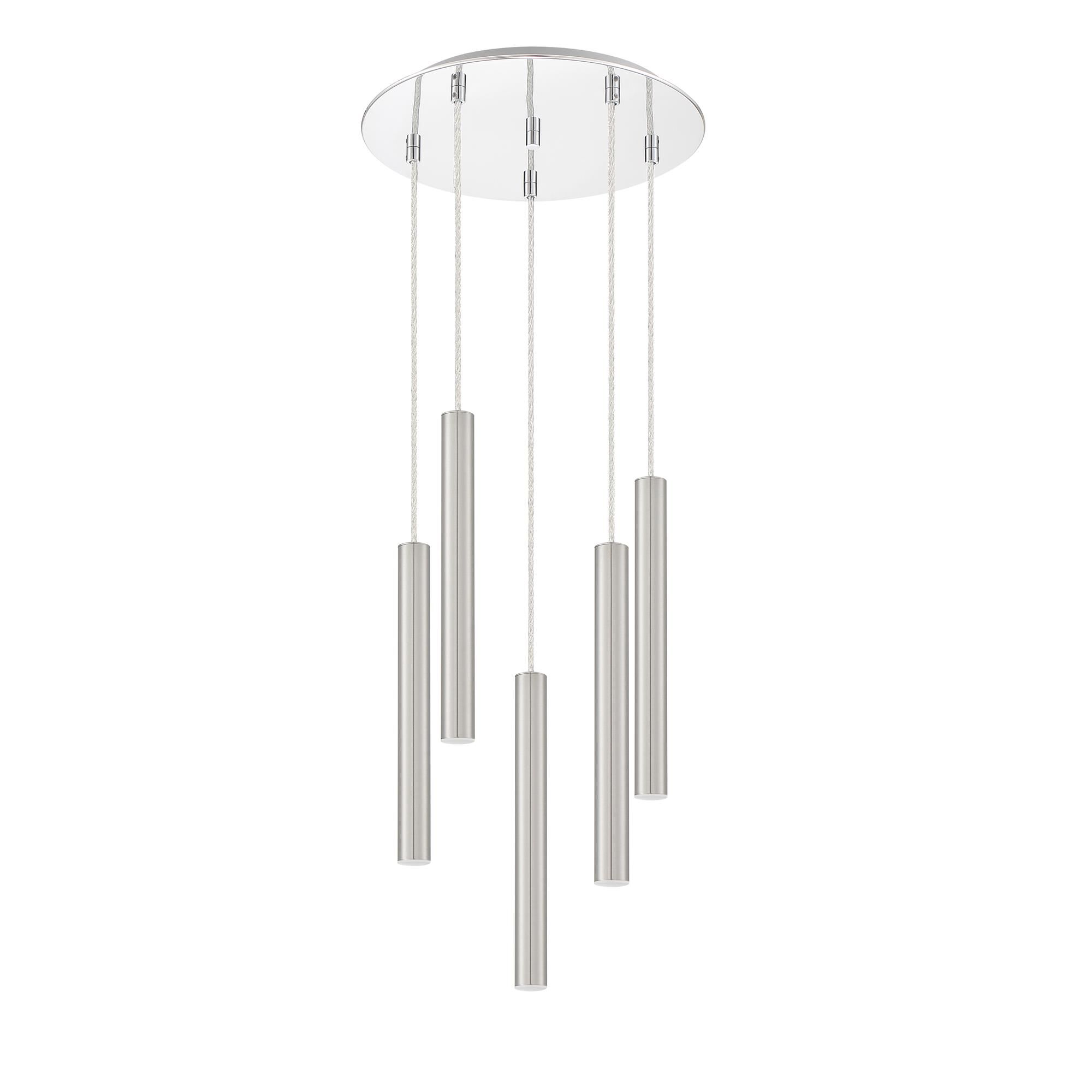Forest 13 Inch 5 Light LED Linear Suspension Light by Z-Lite
