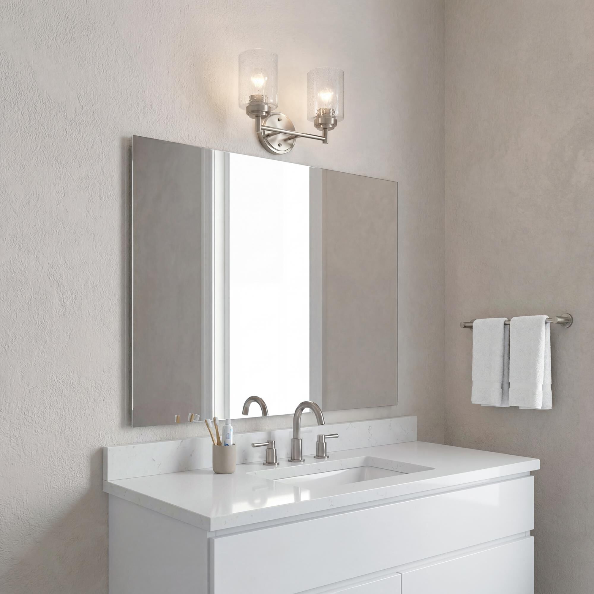 Winslow 12 Inch 2 Light Bath Vanity Light by Kichler Lighting