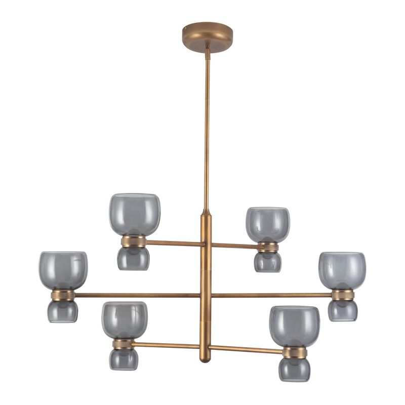 Elisa Carlucci Sutton 36 Inch Chandelier by Alora Lighting