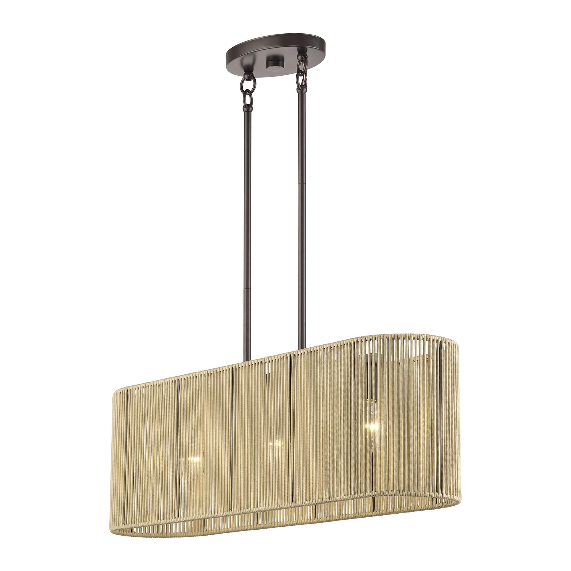 Goldiemesh 30 Inch Linear Suspension Light by Livex Lighting
