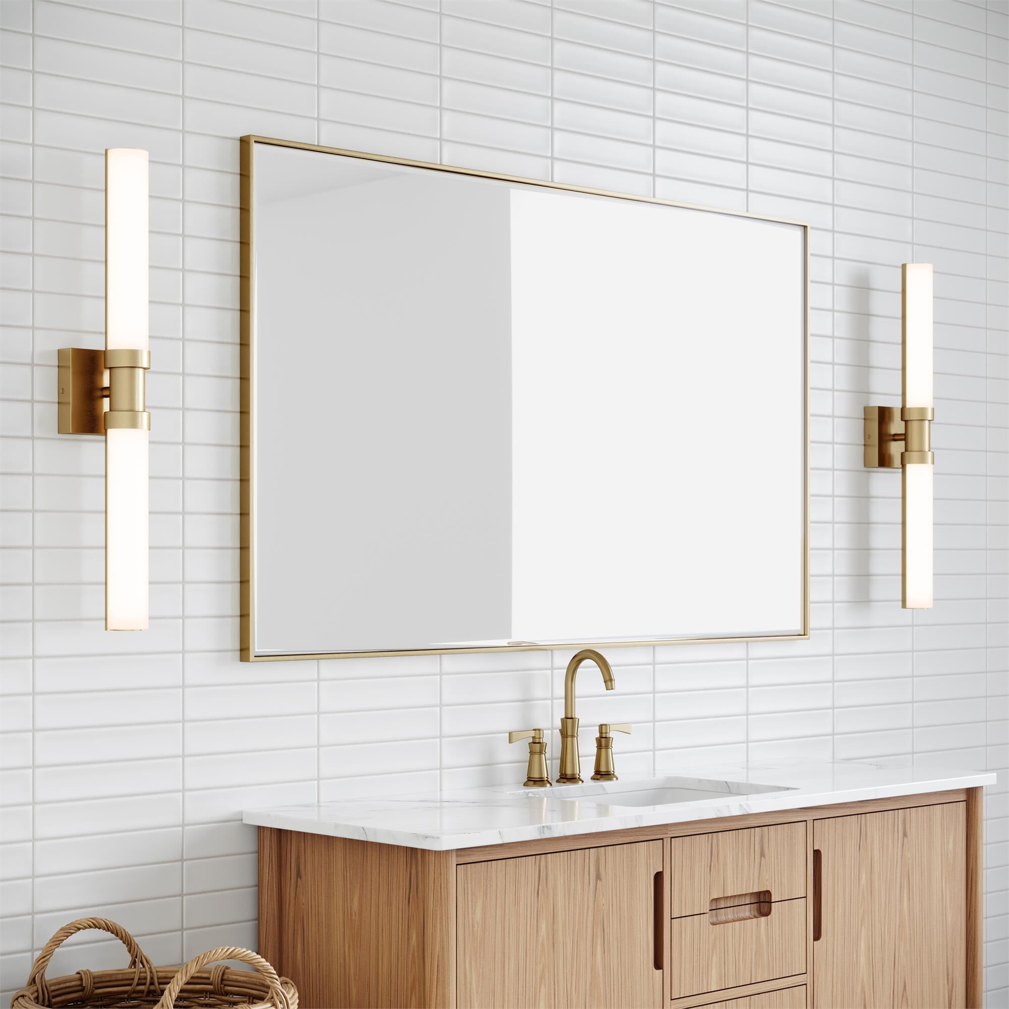 Visual Comfort Studio Collection Sean Lavin Kiel 26 Inch LED Bath Vanity Light