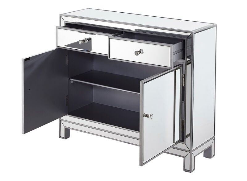 Reflexion Storage Cabinet by Elegant Decor