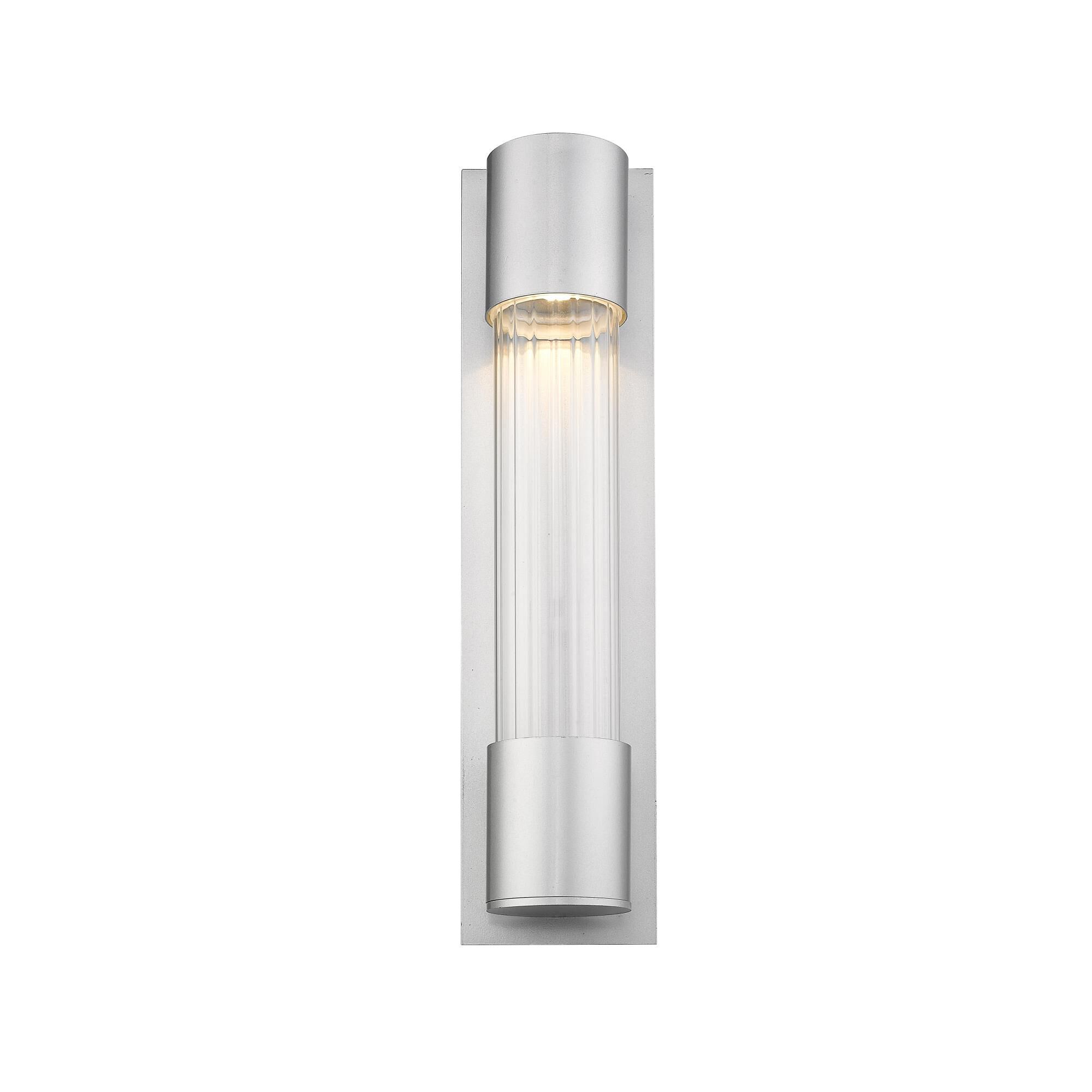 Z-Lite Striate 21 Inch Tall LED Outdoor Wall Light