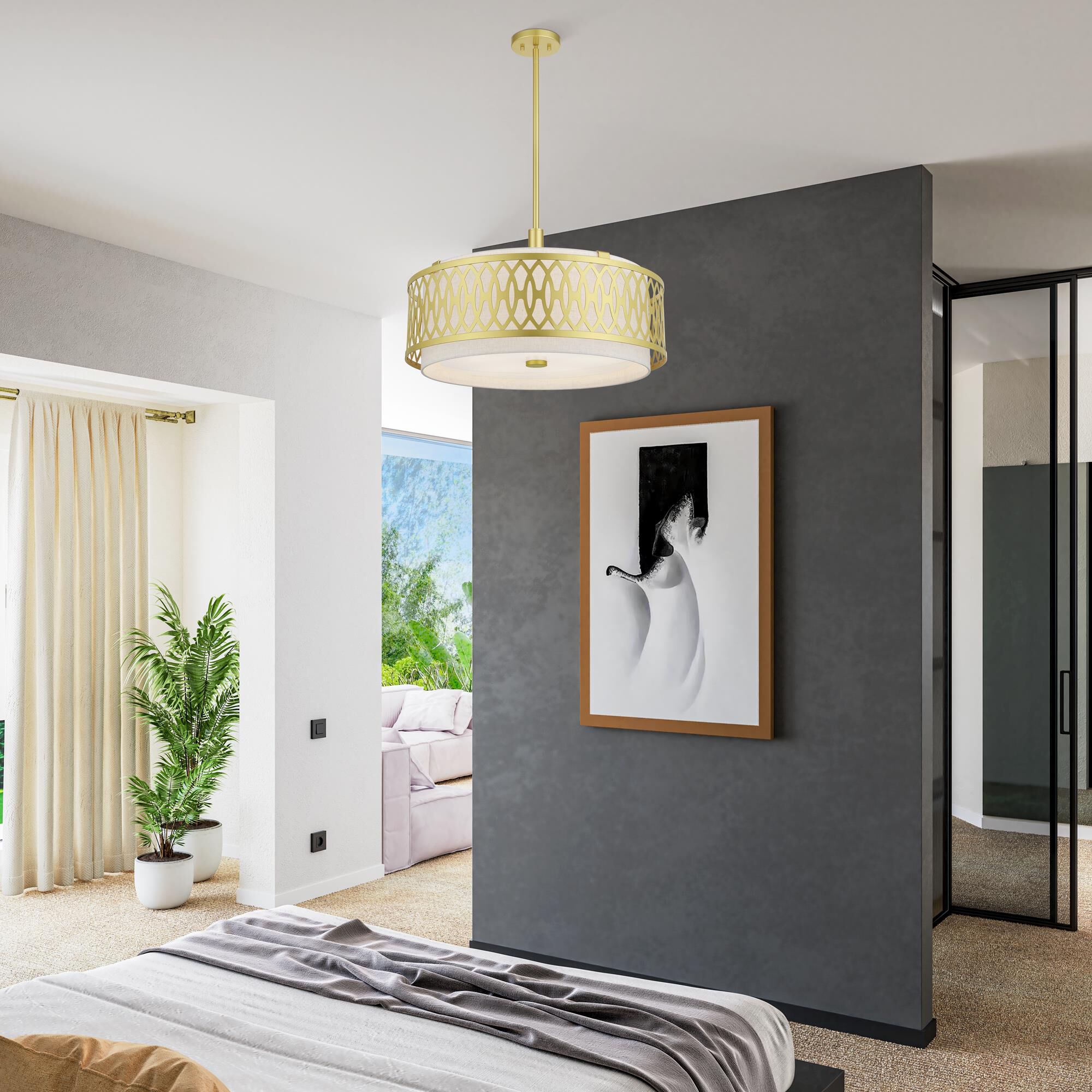 Vistaview 24 Inch Chandelier by Livex Lighting