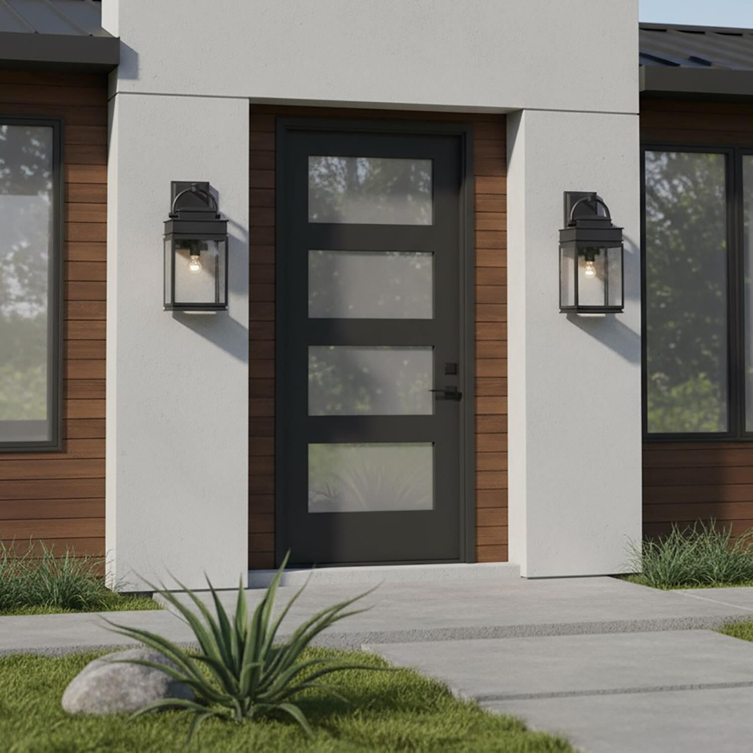 Fulton 19 Inch Tall 1 Light Outdoor Wall Light by Artcraft