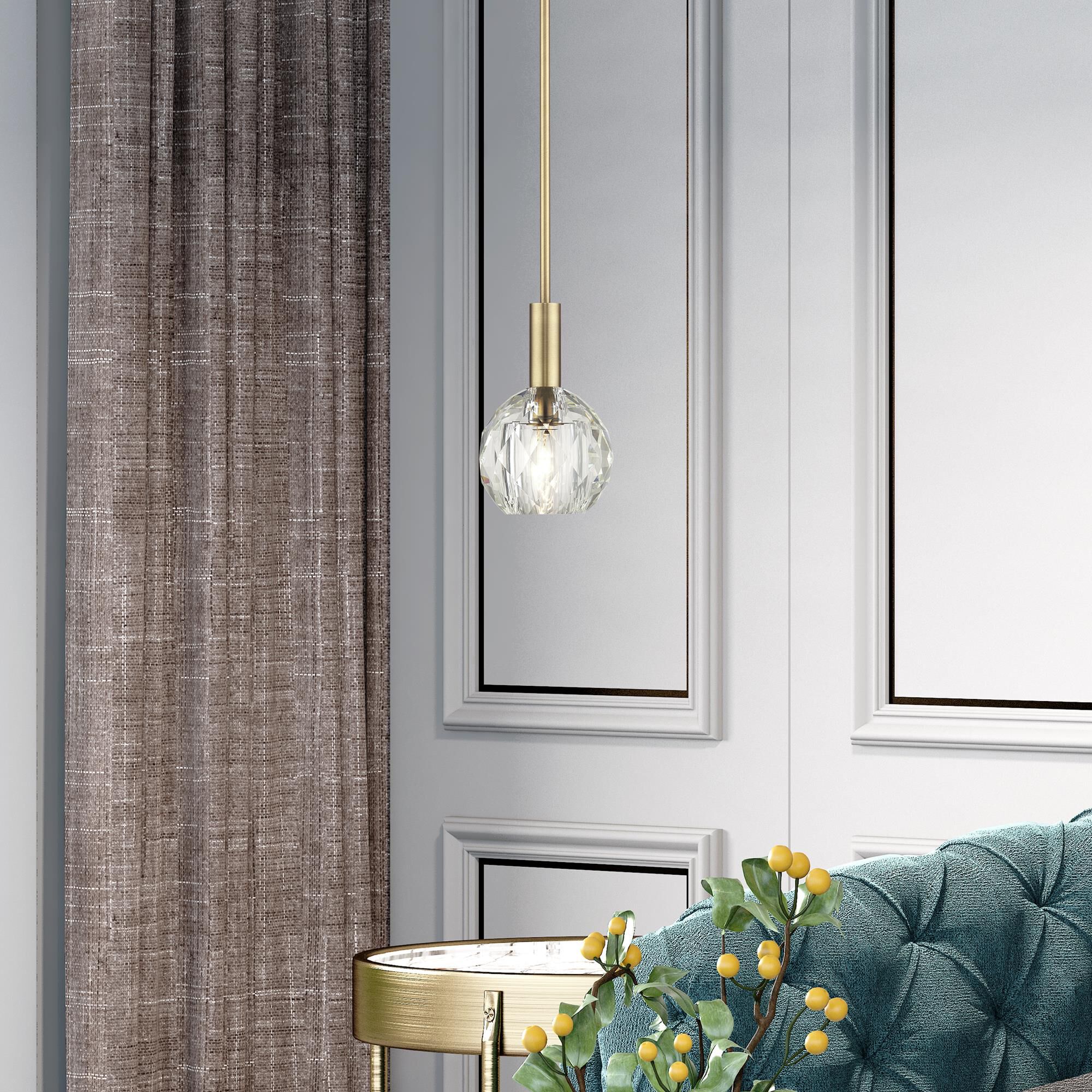 Whitfield 7 Inch Mini Pendant by Livex Lighting