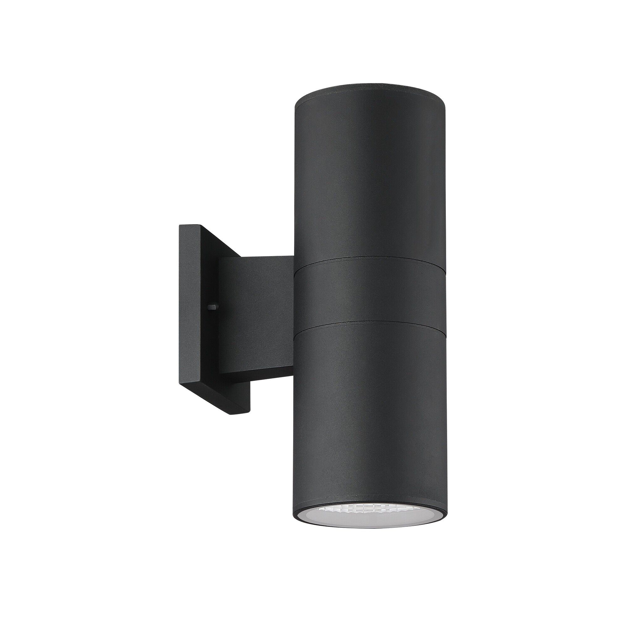 Shown in Textured Matte Black finish and Textured Black Metal shade
