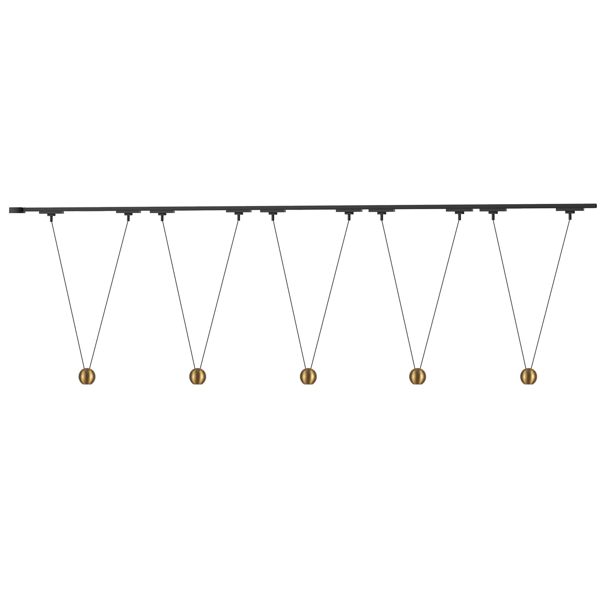 Shown in Brushed Gold finish and Clear Acrylic Lens glass