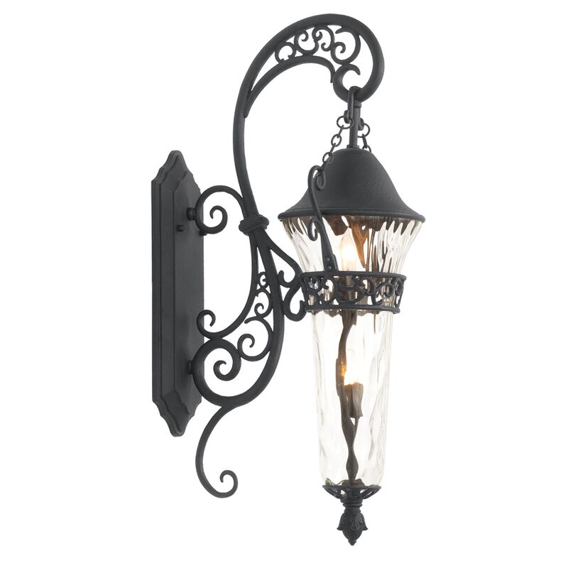 Anastasia 37 Inch Outdoor Wall Light by Kalco