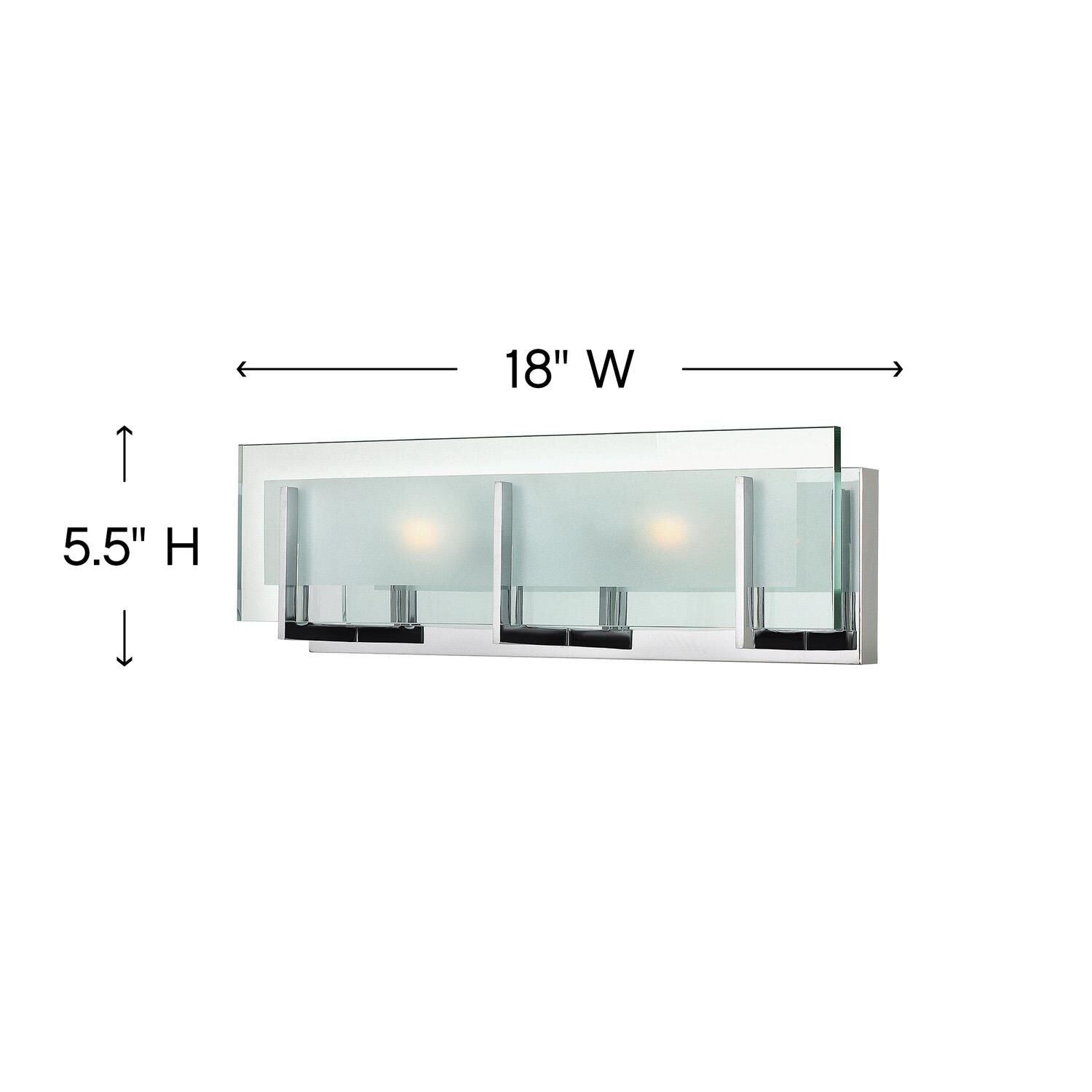Latitude 18 Inch 2 Light Bath Vanity Light by Hinkley Lighting