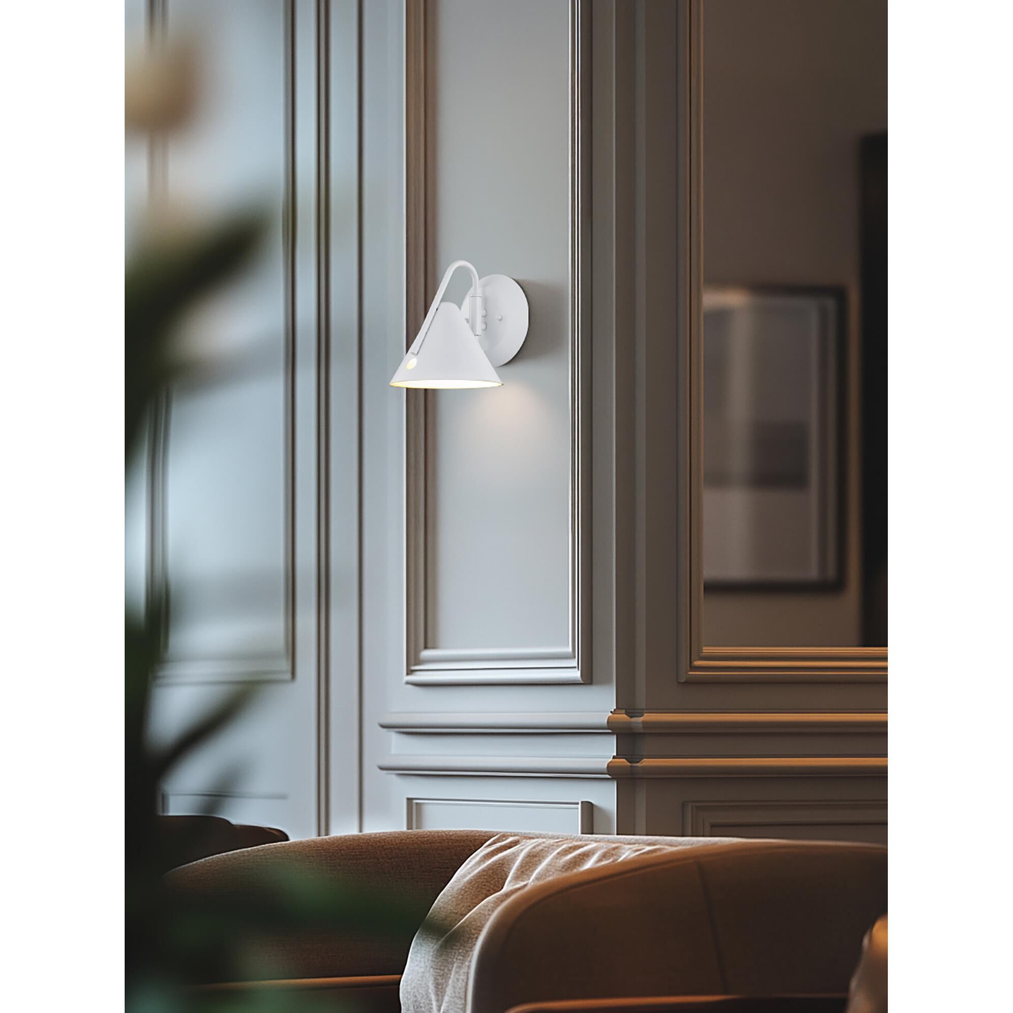 Zag 7 Inch Wall Sconce by Justice Design Group