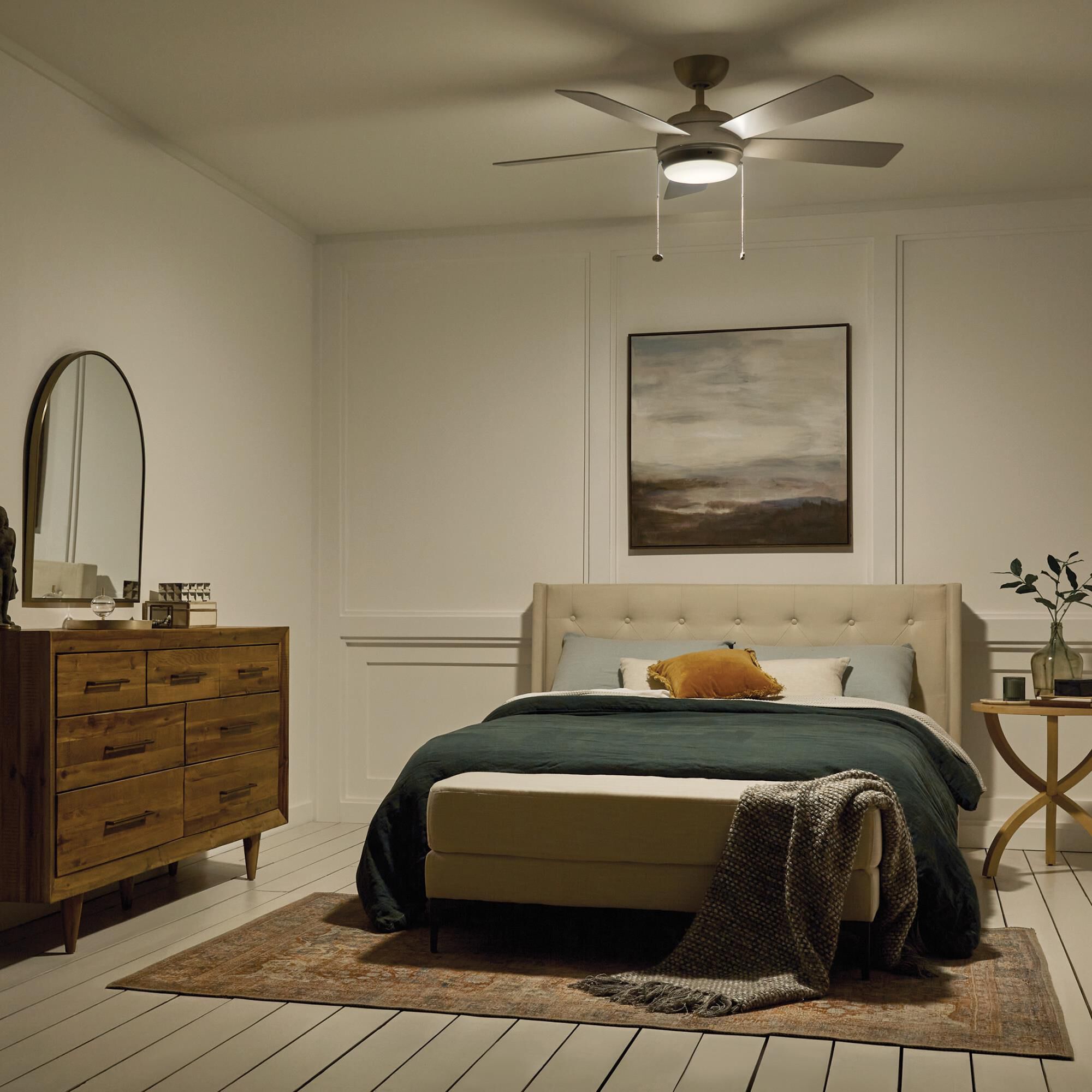 Starkk 52 Inch Ceiling Fan with Light Kit by Kichler Lighting