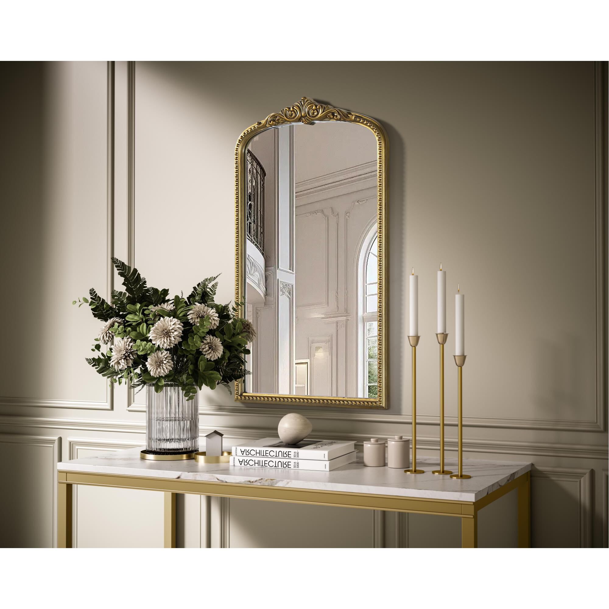 Shown in Antique Brass finish