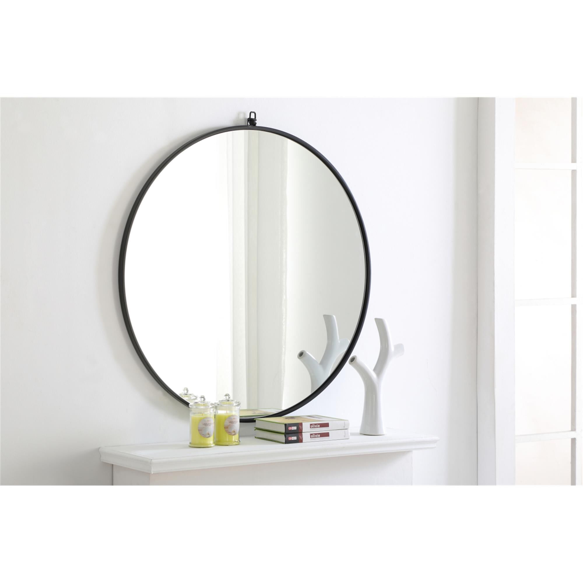 Brynn 48 Inch Decorative Mirror by Elegant Decor